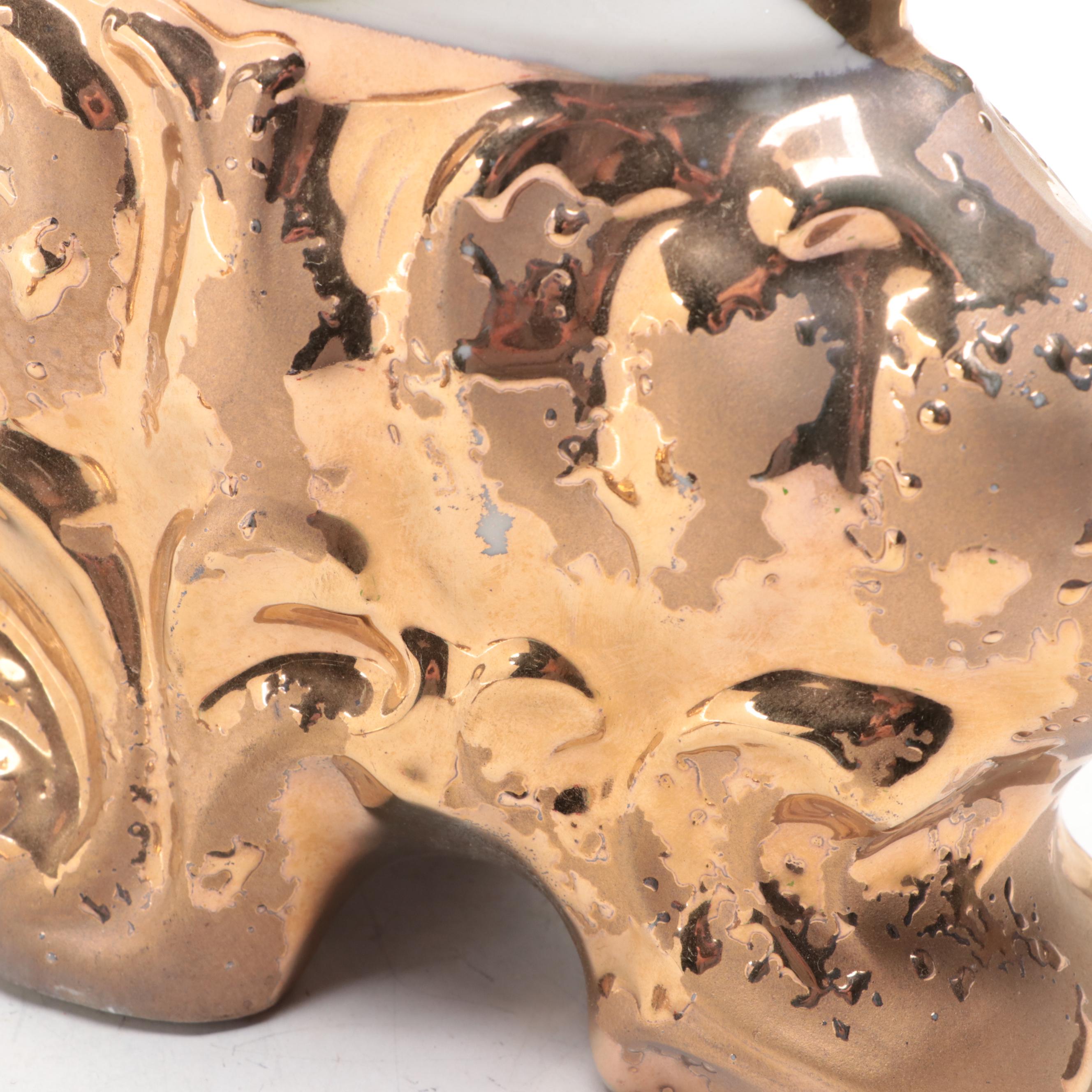 Regal China Jim Beam "Weeping Gold" Decanter, 1972