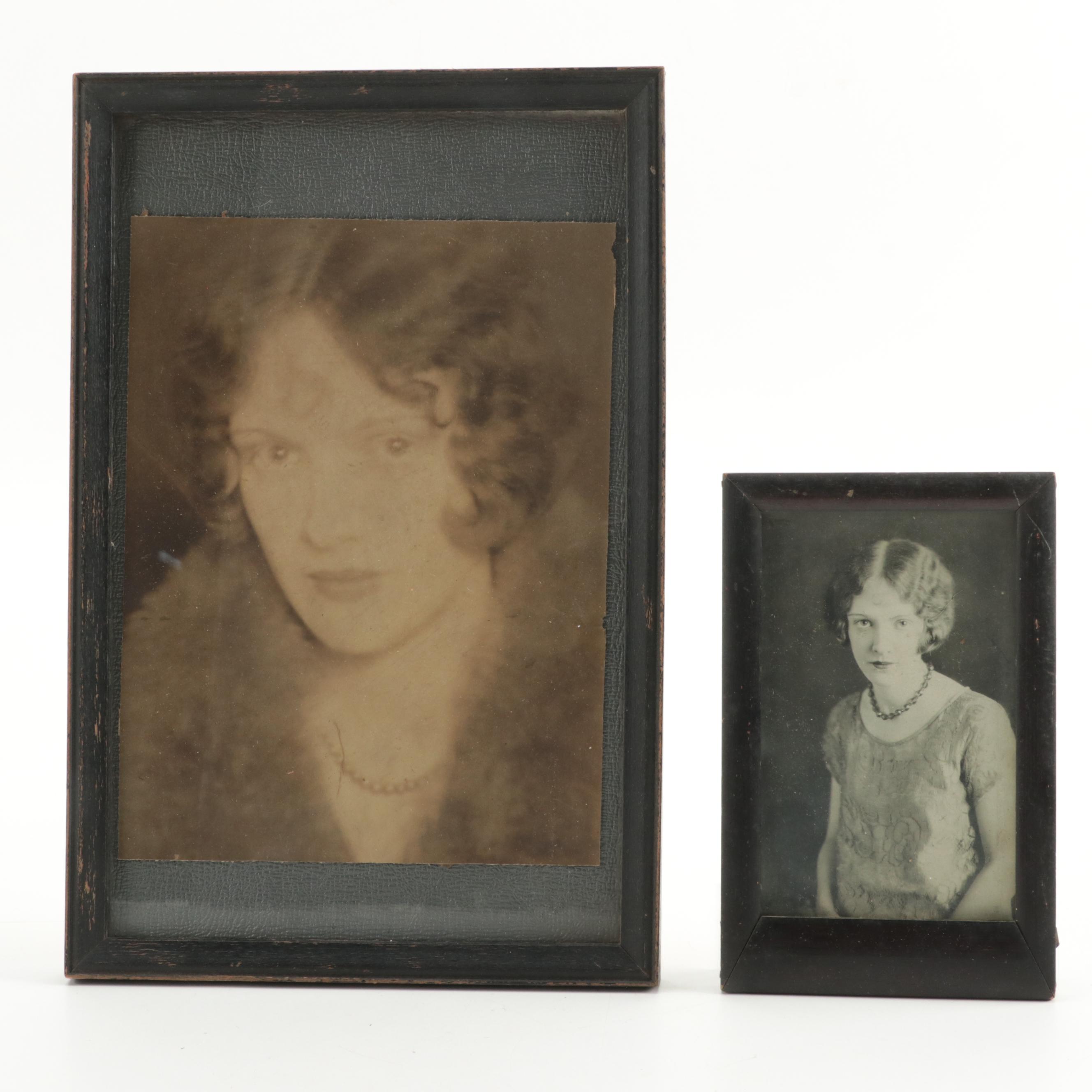 Photographs of Men, Women and Children with Certificates and More Ephemera