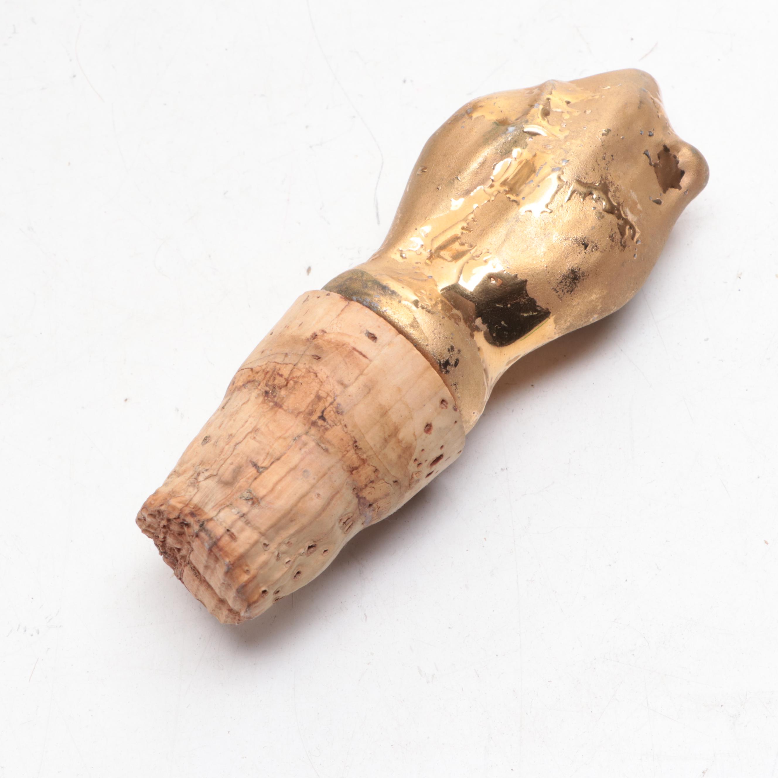 Regal China Jim Beam "Weeping Gold" Decanter, 1972