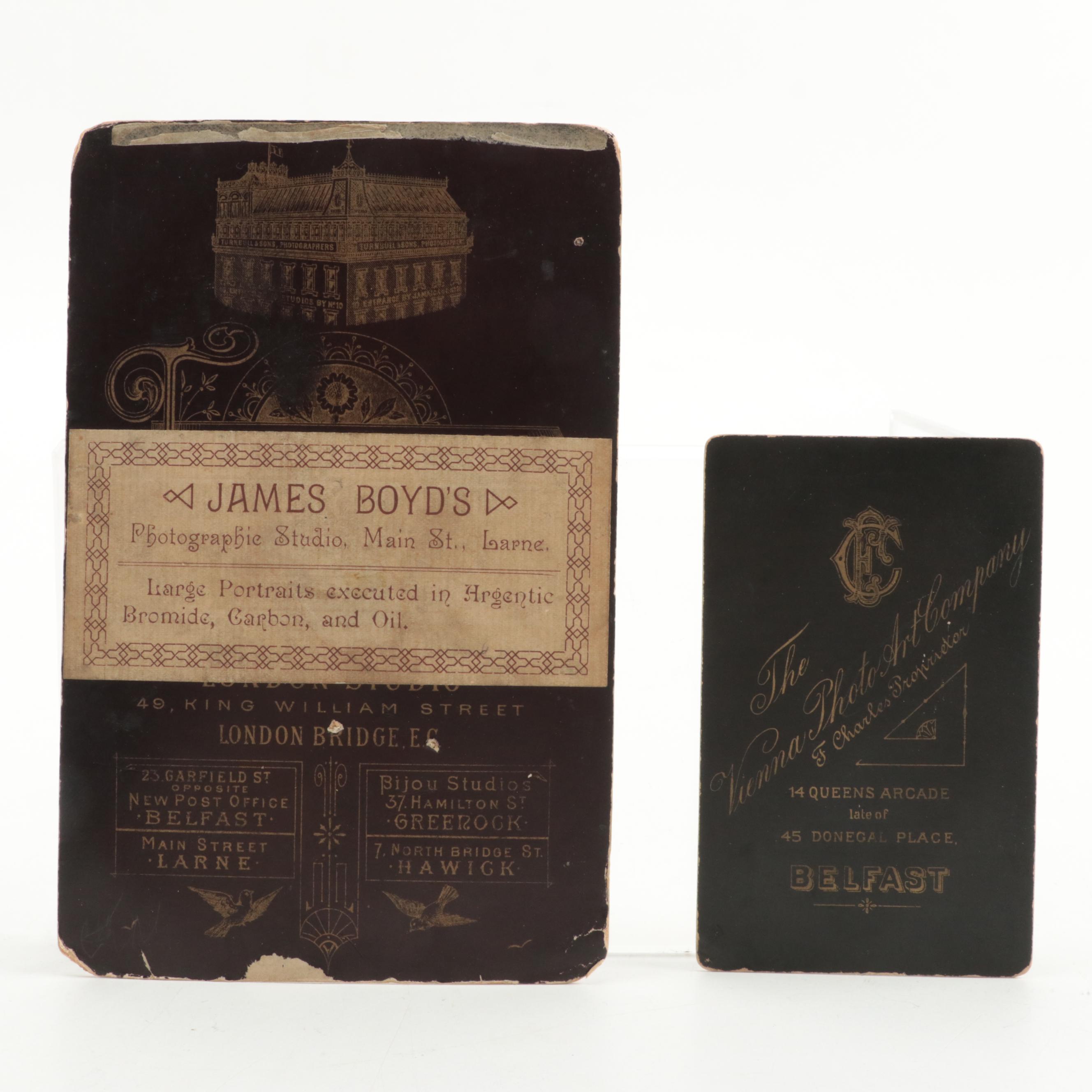 Photographs of Men, Women and Children with Certificates and More Ephemera