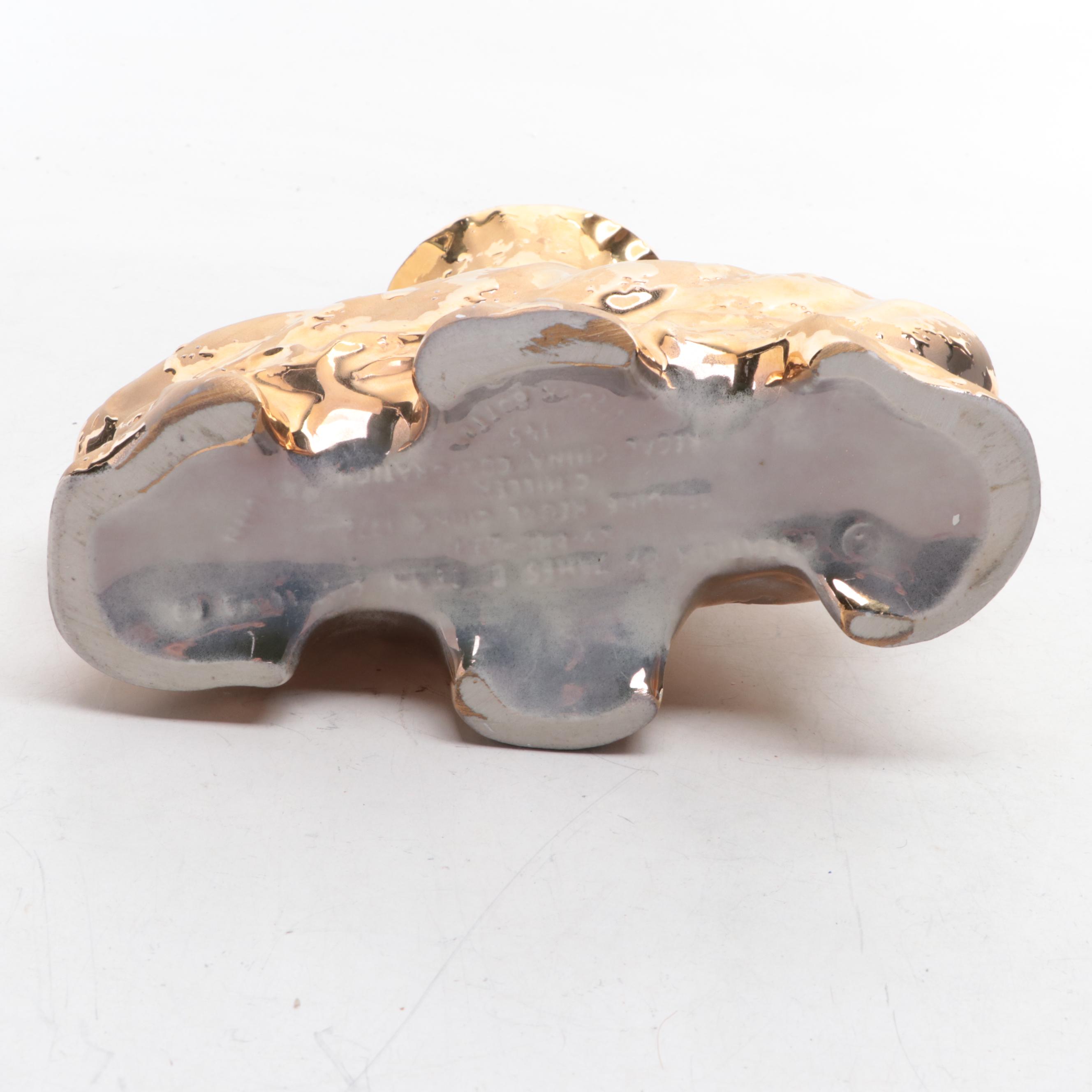 Regal China Jim Beam "Weeping Gold" Decanter, 1972