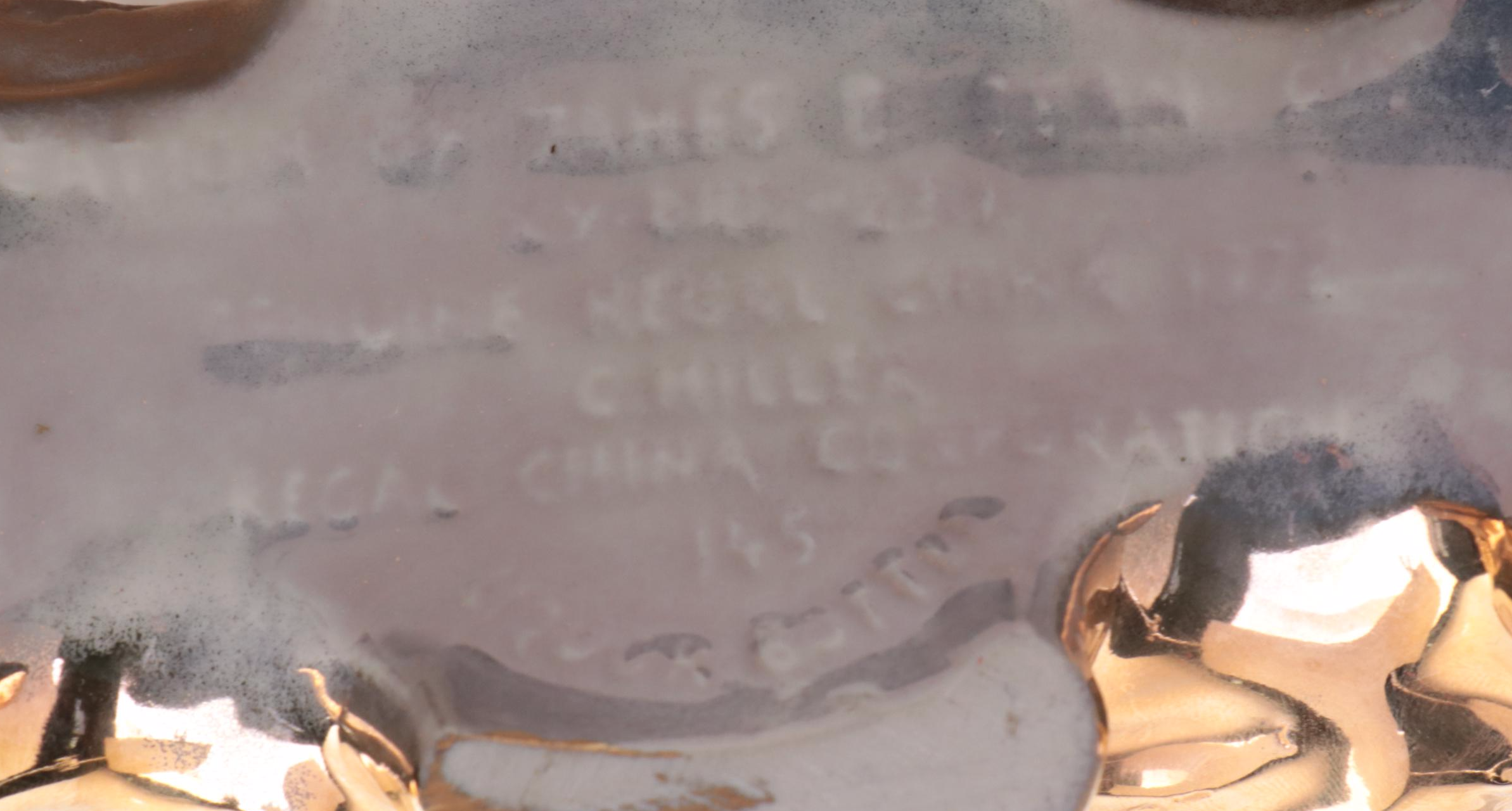 Regal China Jim Beam "Weeping Gold" Decanter, 1972