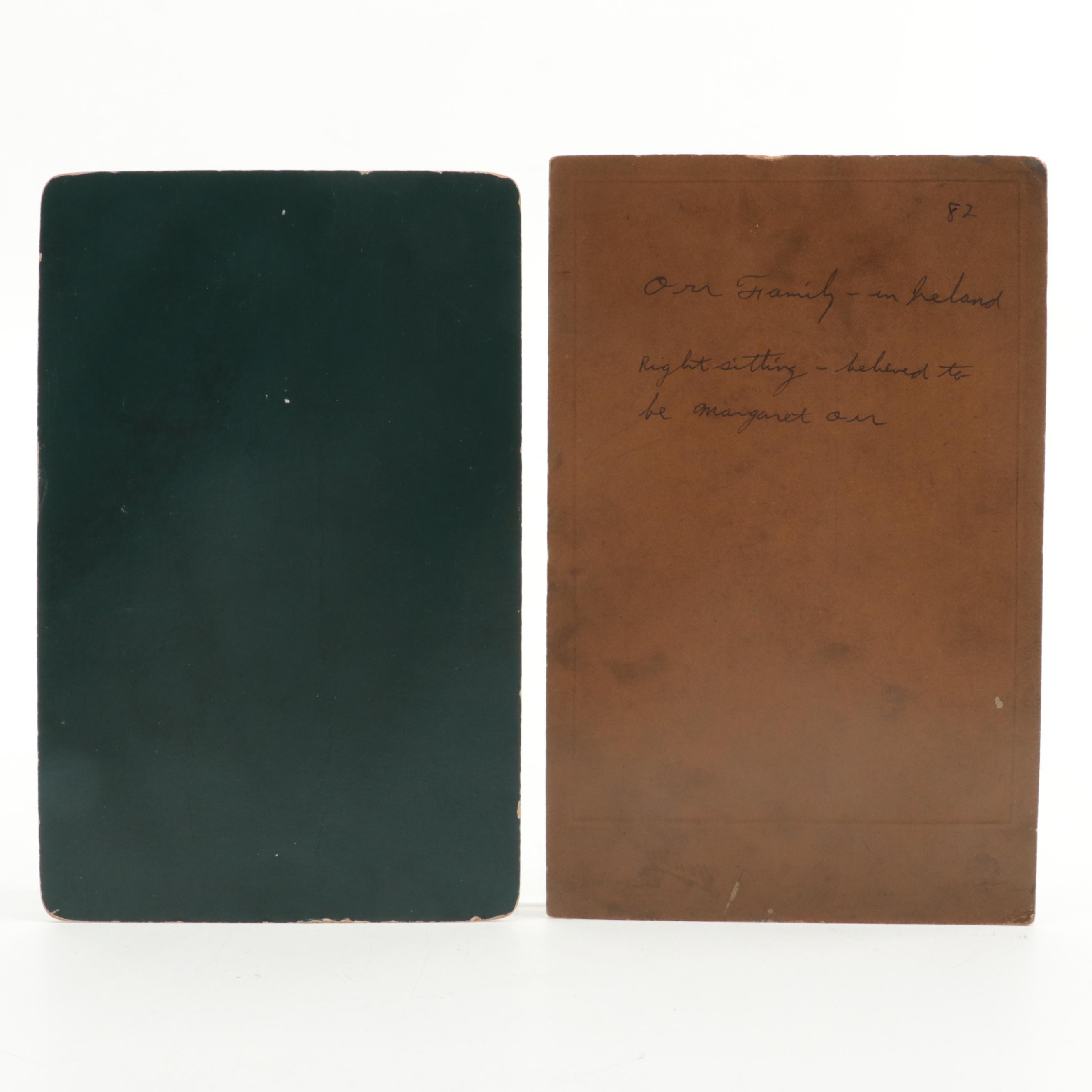 Photographs of Men, Women and Children with Certificates and More Ephemera