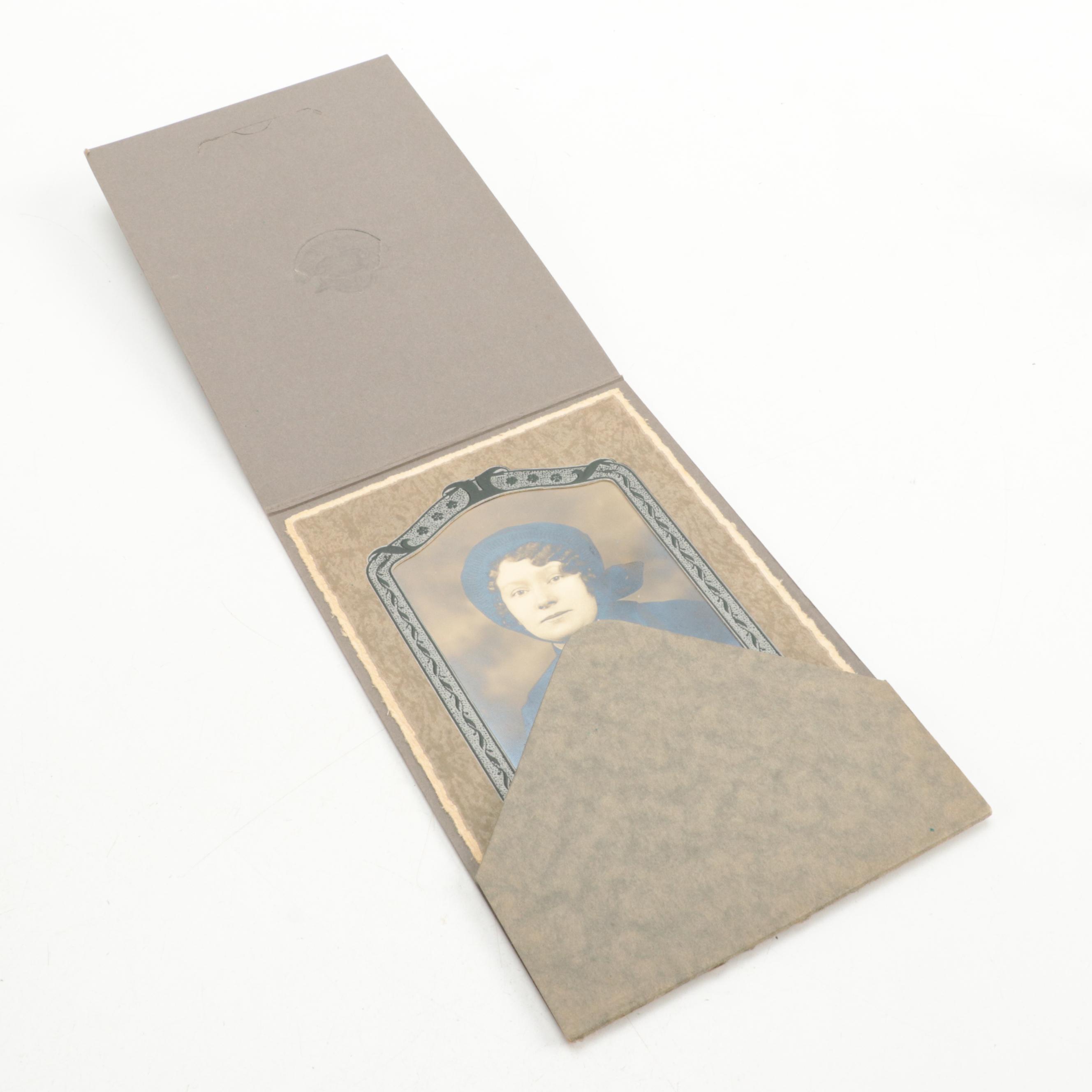 Photographs of Men, Women and Children with Certificates and More Ephemera