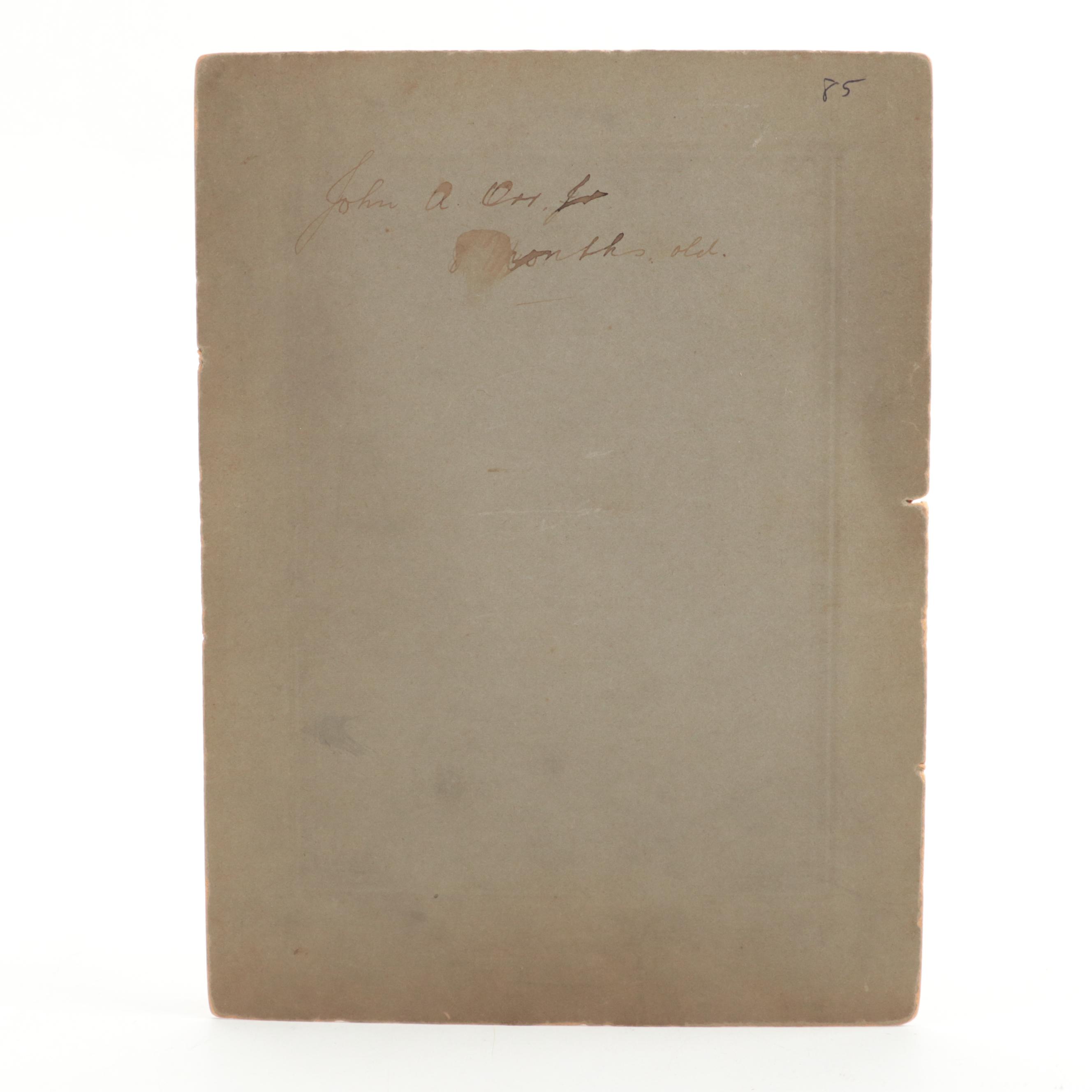 Photographs of Men, Women and Children with Certificates and More Ephemera