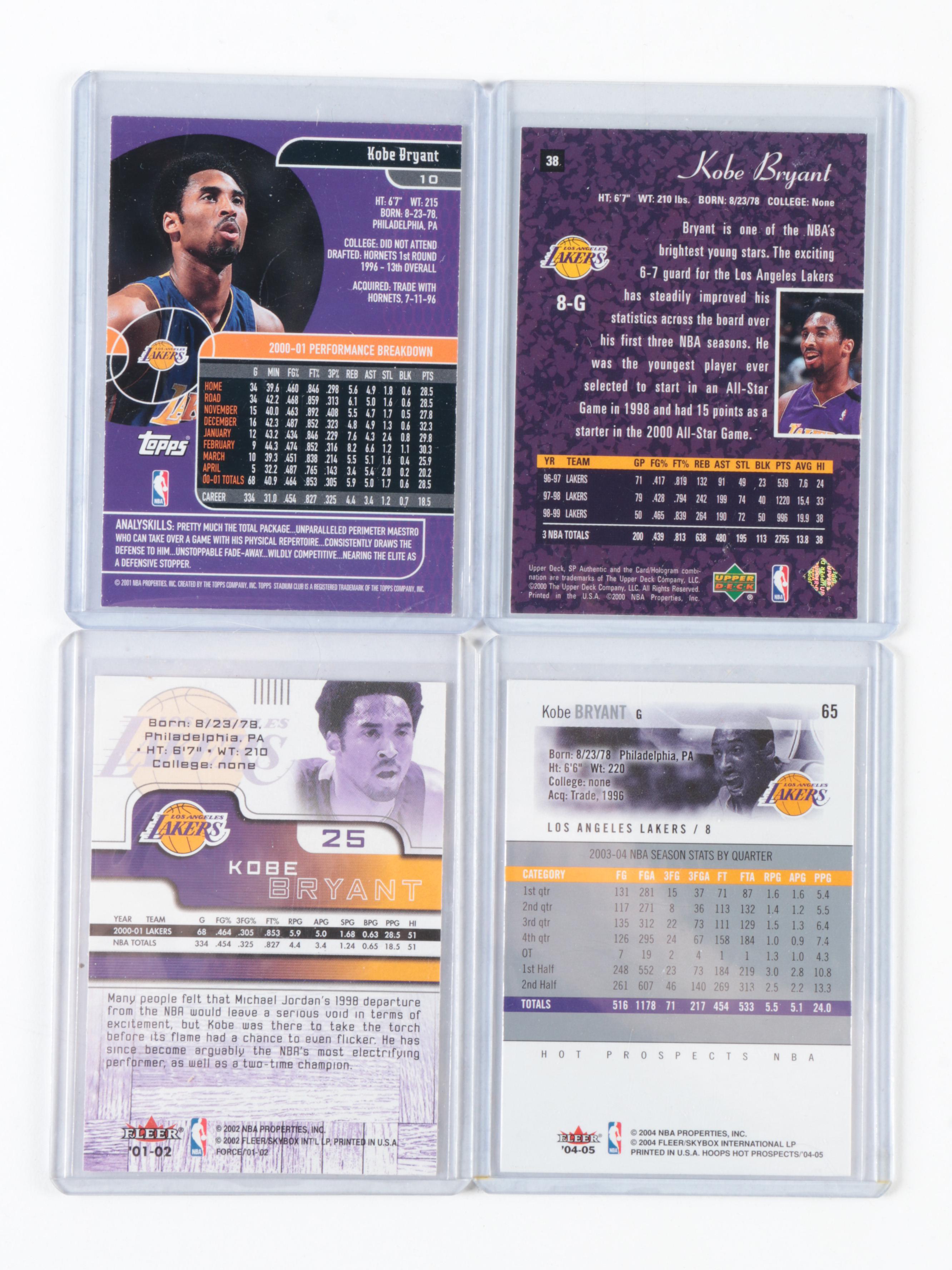 Skybox, More Kobe Bryant Basketball Cards with Slabbed Rookie, 1990s–2000s