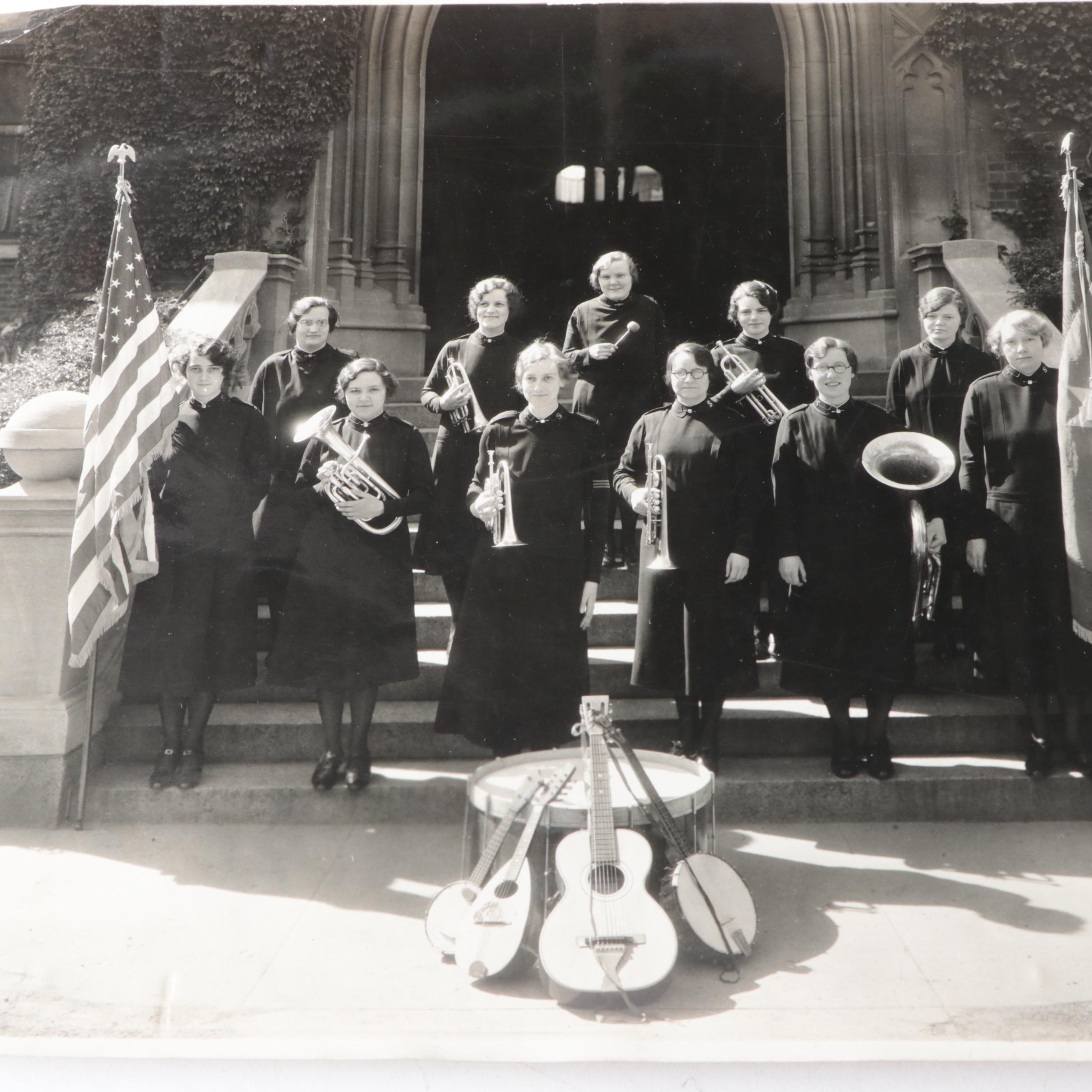 Silver Gelatin Photographs of Men, Women and Children and More Ephemera