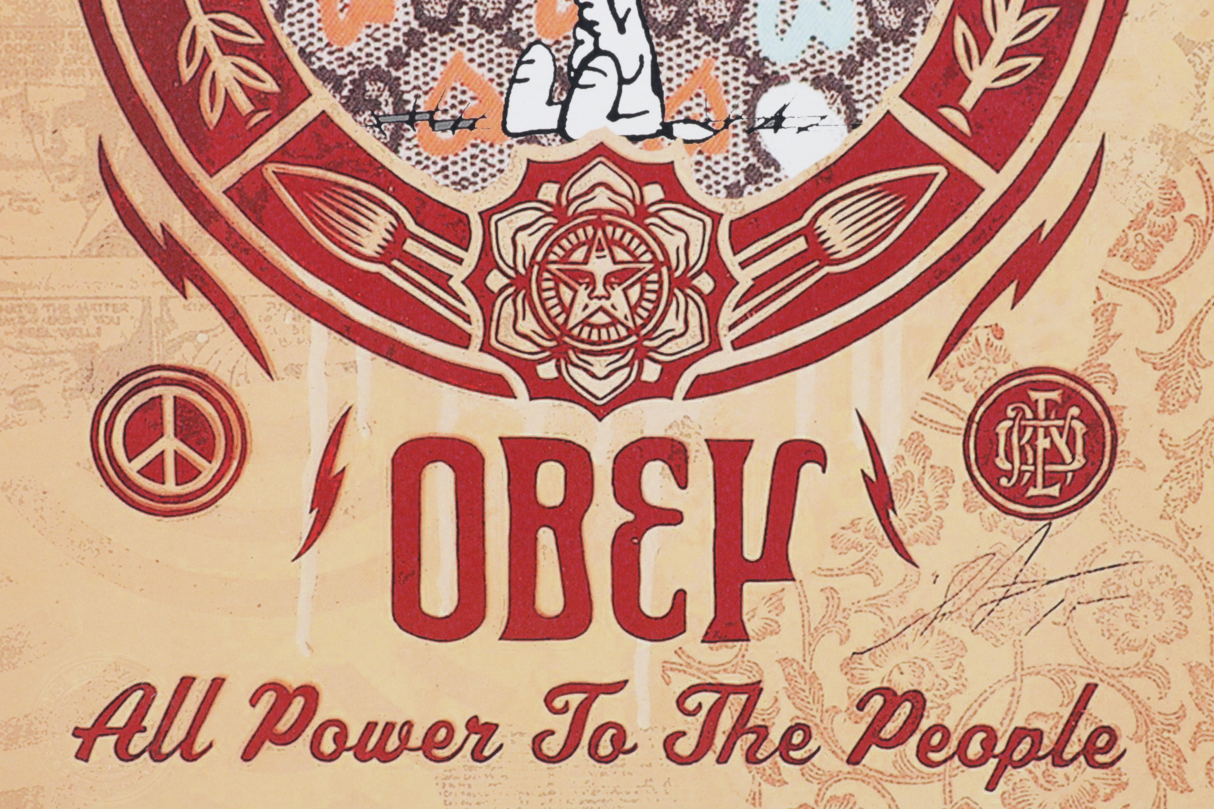 Death NYC Pop Art Graphic Print Homage to OBEY and Peanuts, 2022