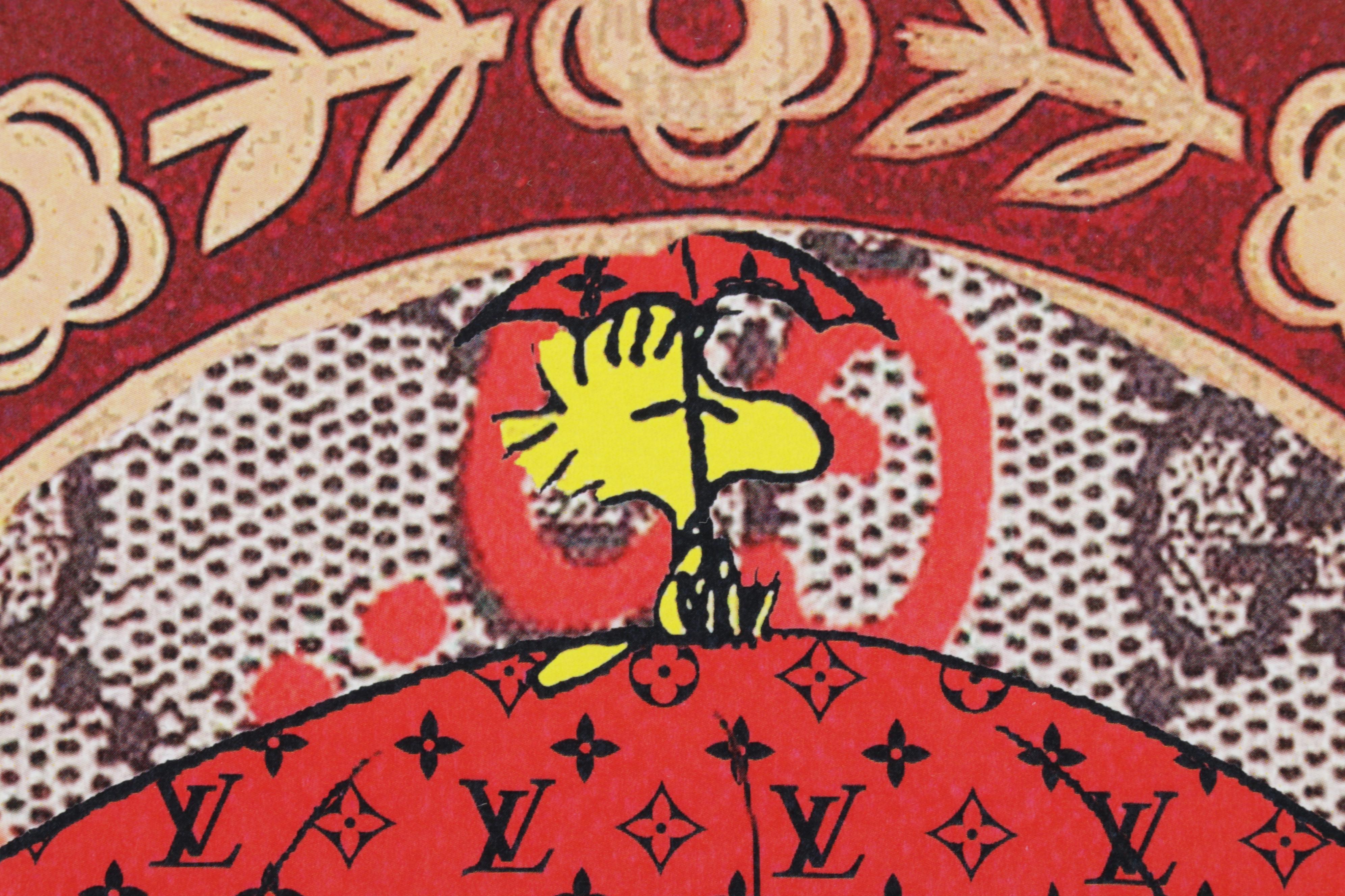 Death NYC Pop Art Graphic Print Homage to OBEY and Peanuts, 2022