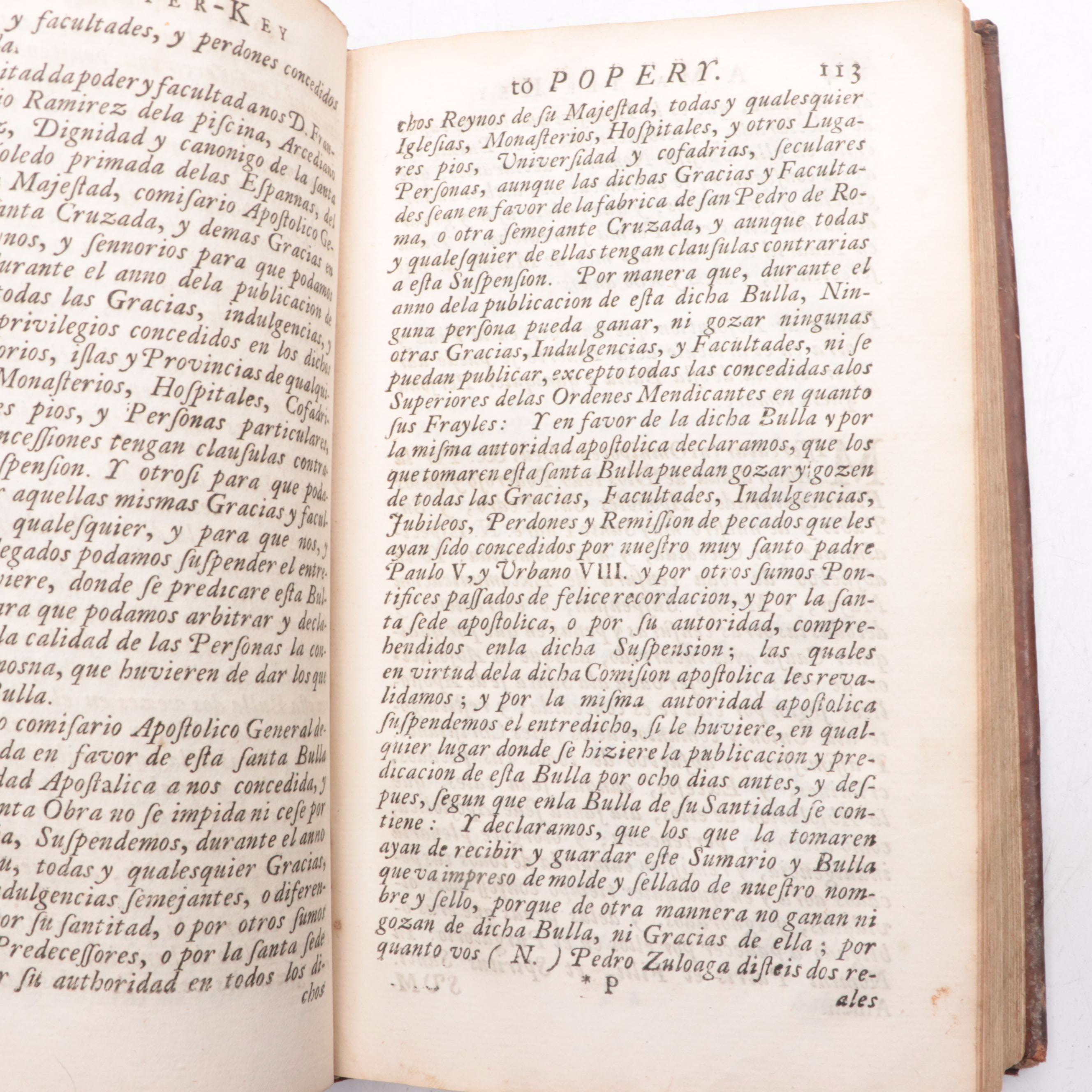 "A Master-Key to Popery" by D. Antonio Gavin, 1724