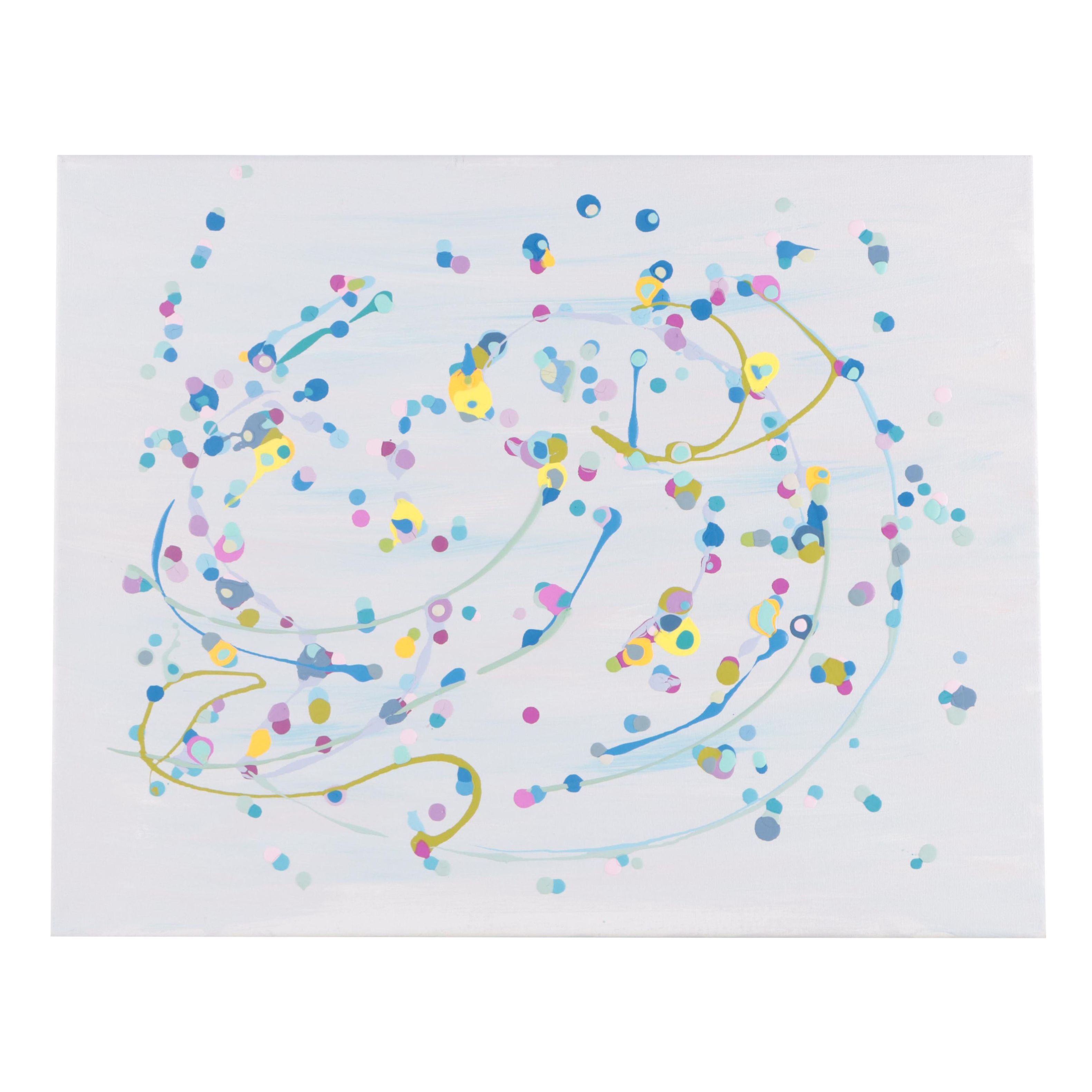 Yano Abstract Acrylic Painting, 2022