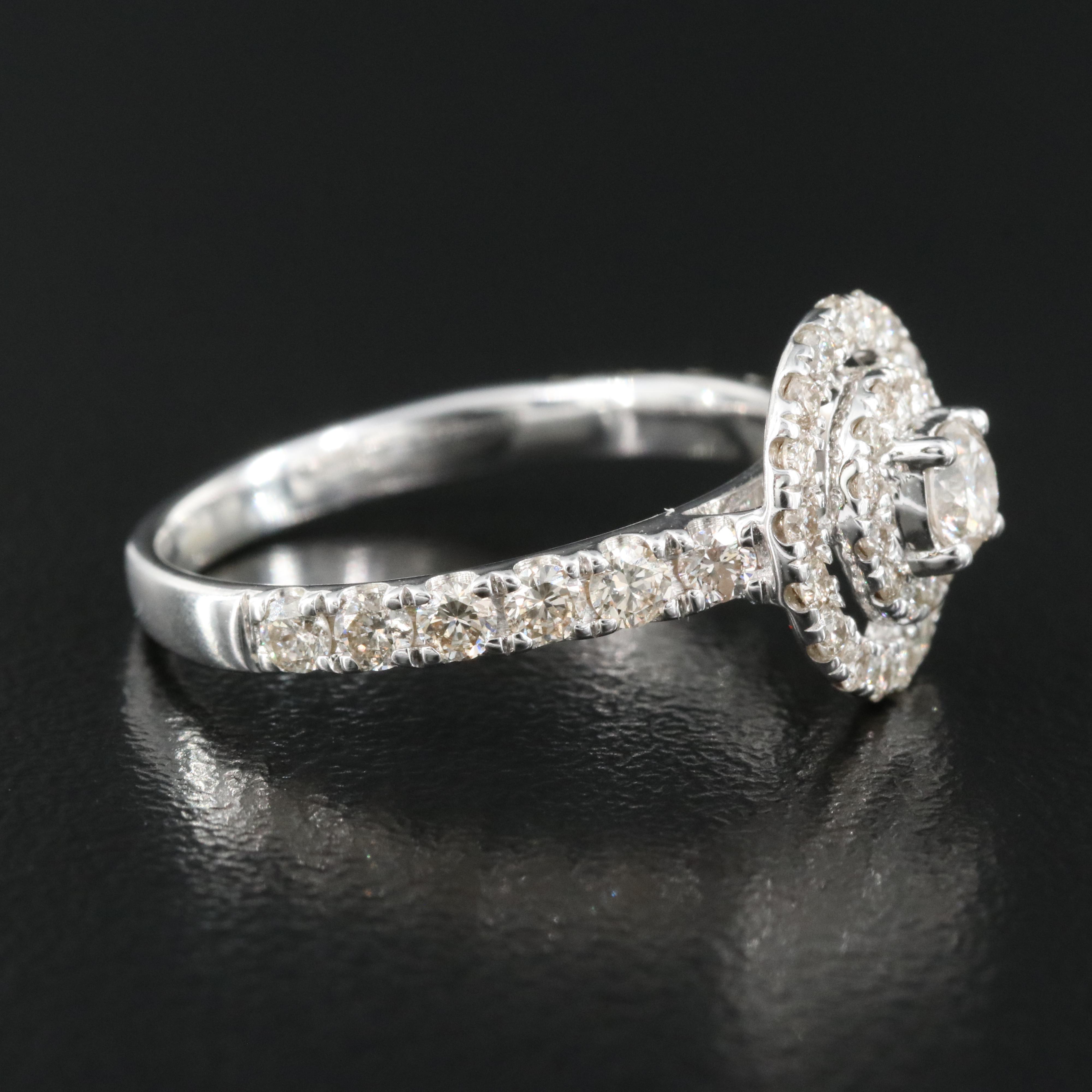 10K 0.78 CTW Diamond Ring