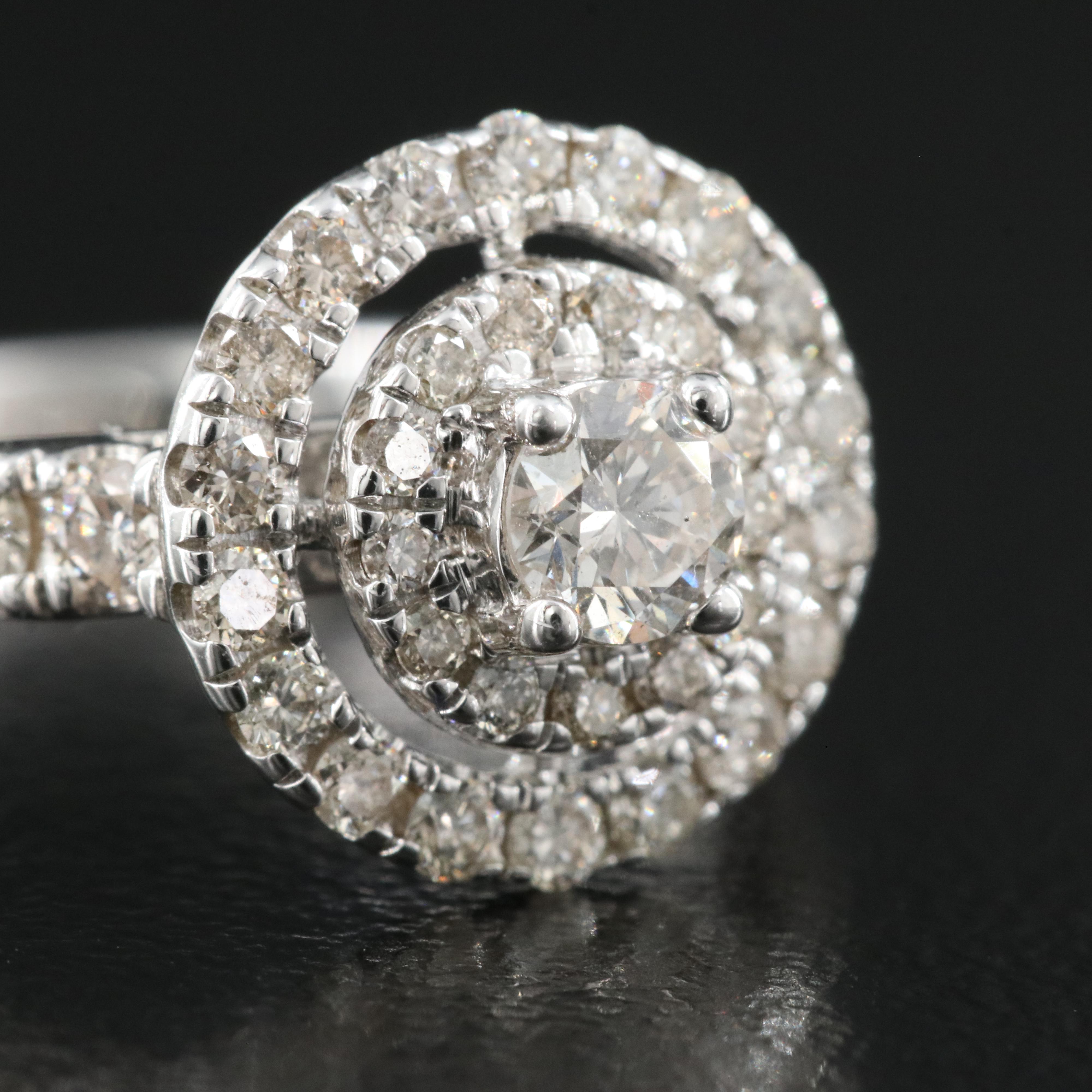 10K 0.78 CTW Diamond Ring