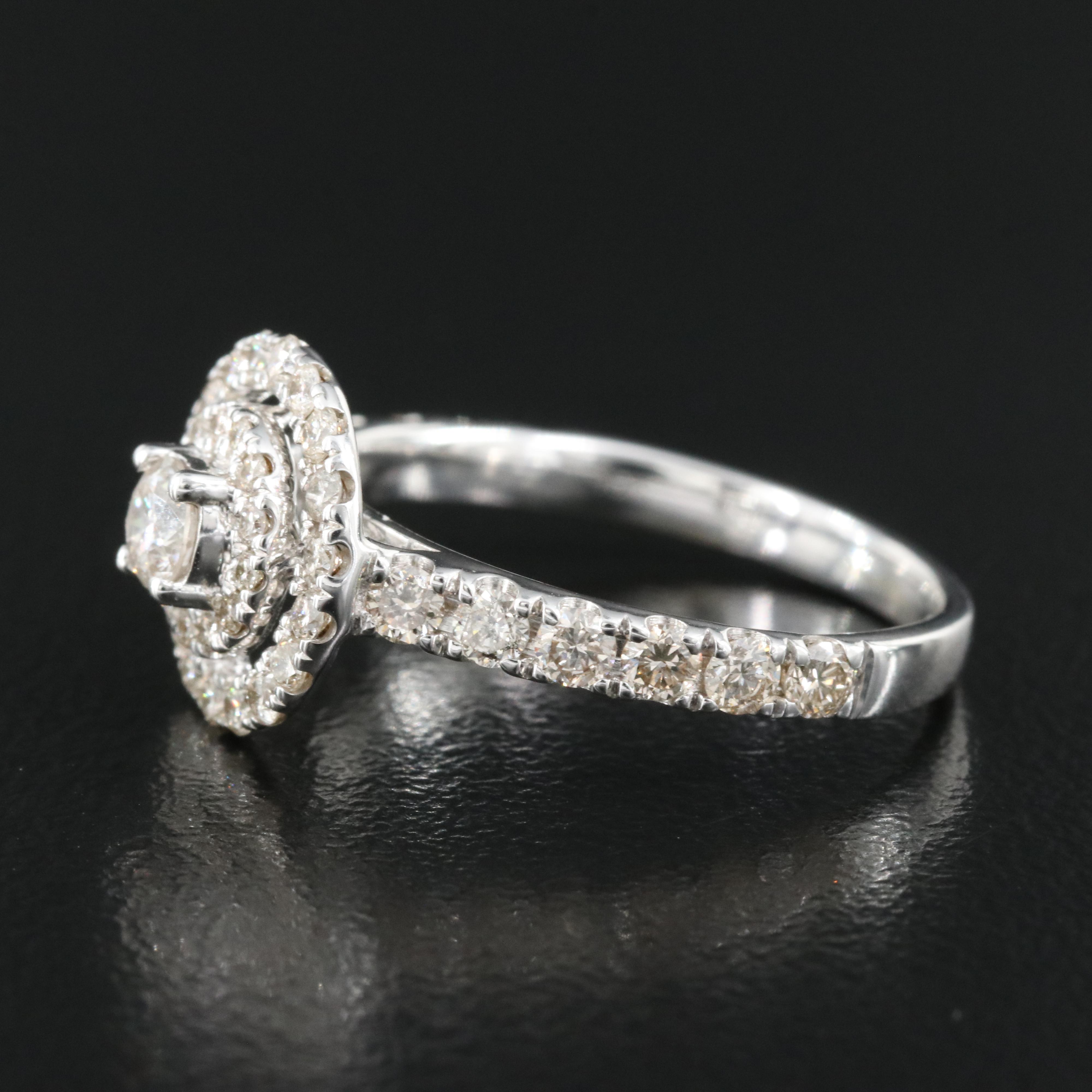 10K 0.78 CTW Diamond Ring
