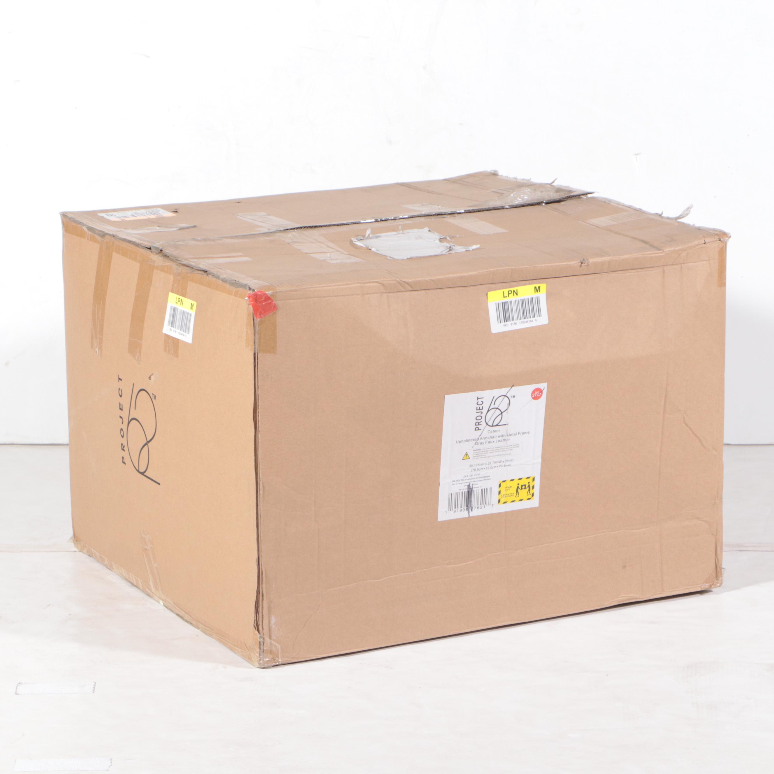 Project 62 Ostern Upholstered Armchair With Metal Frame