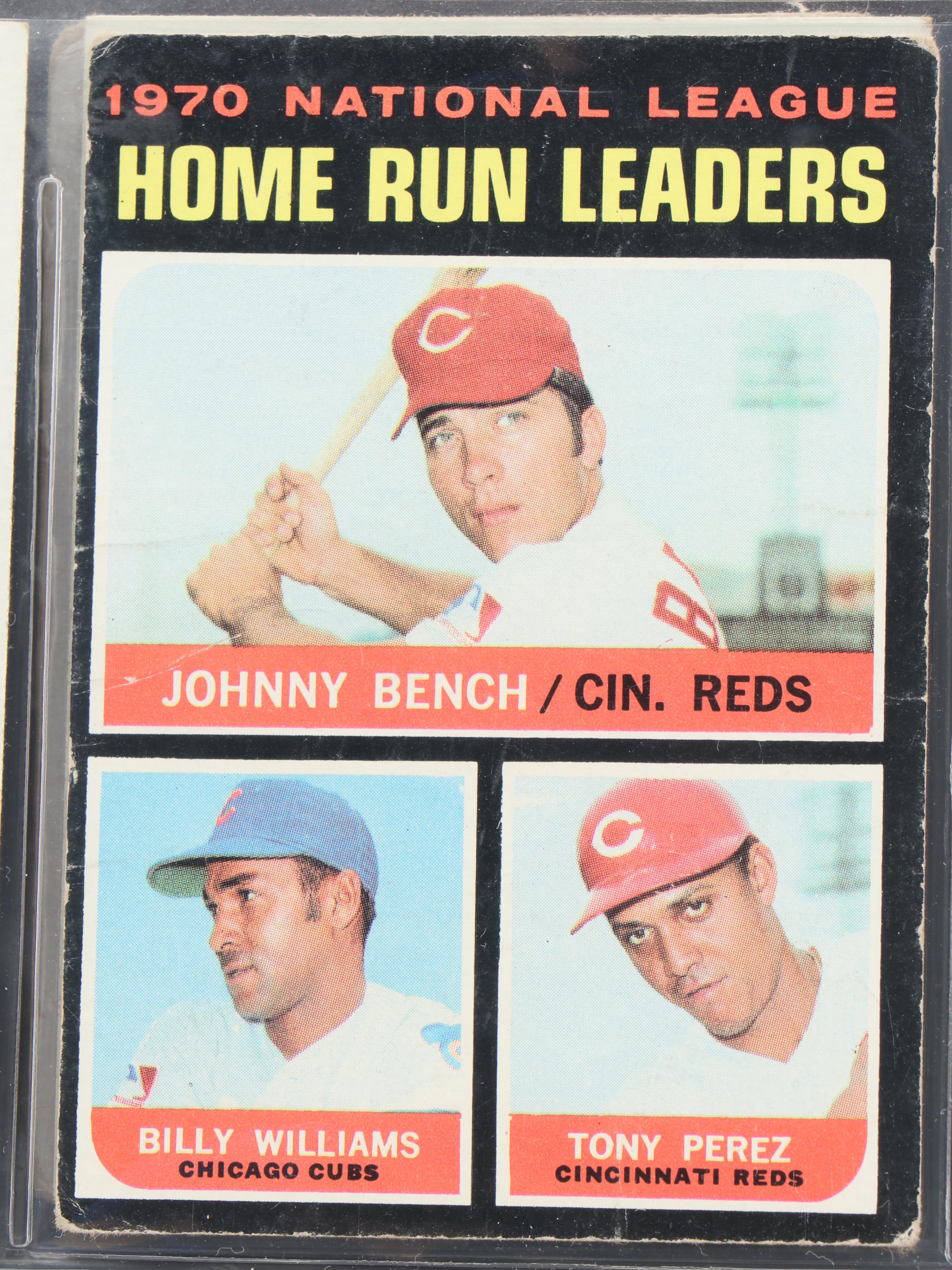 Topps, More Cincinnati Reds Baseball Cards with Bench, Seaver, Rose, 1960s–2020s