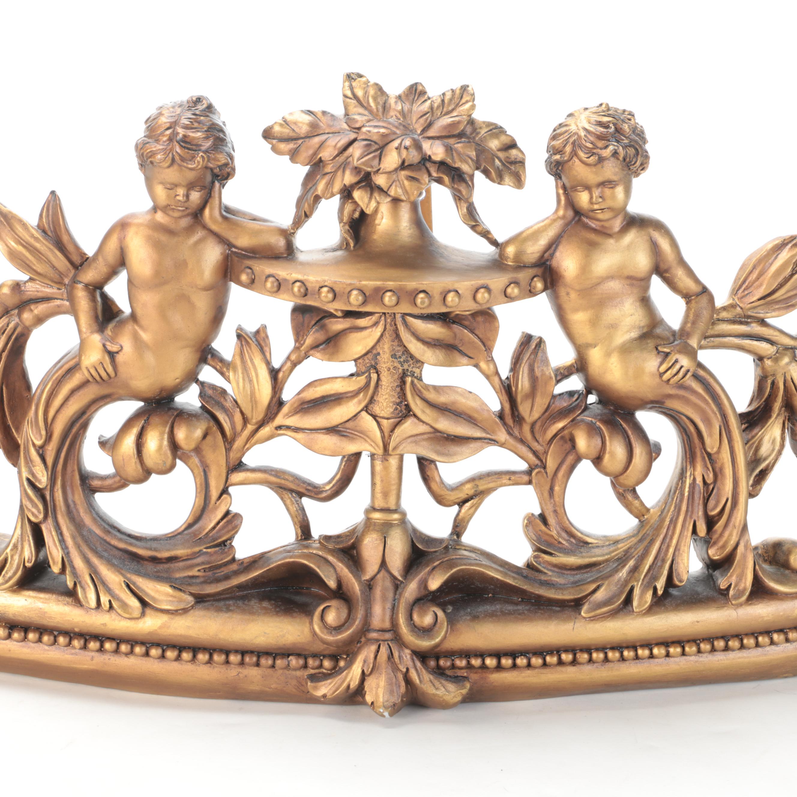 Chrisdon Rococo Style Gilt Resin Cornice