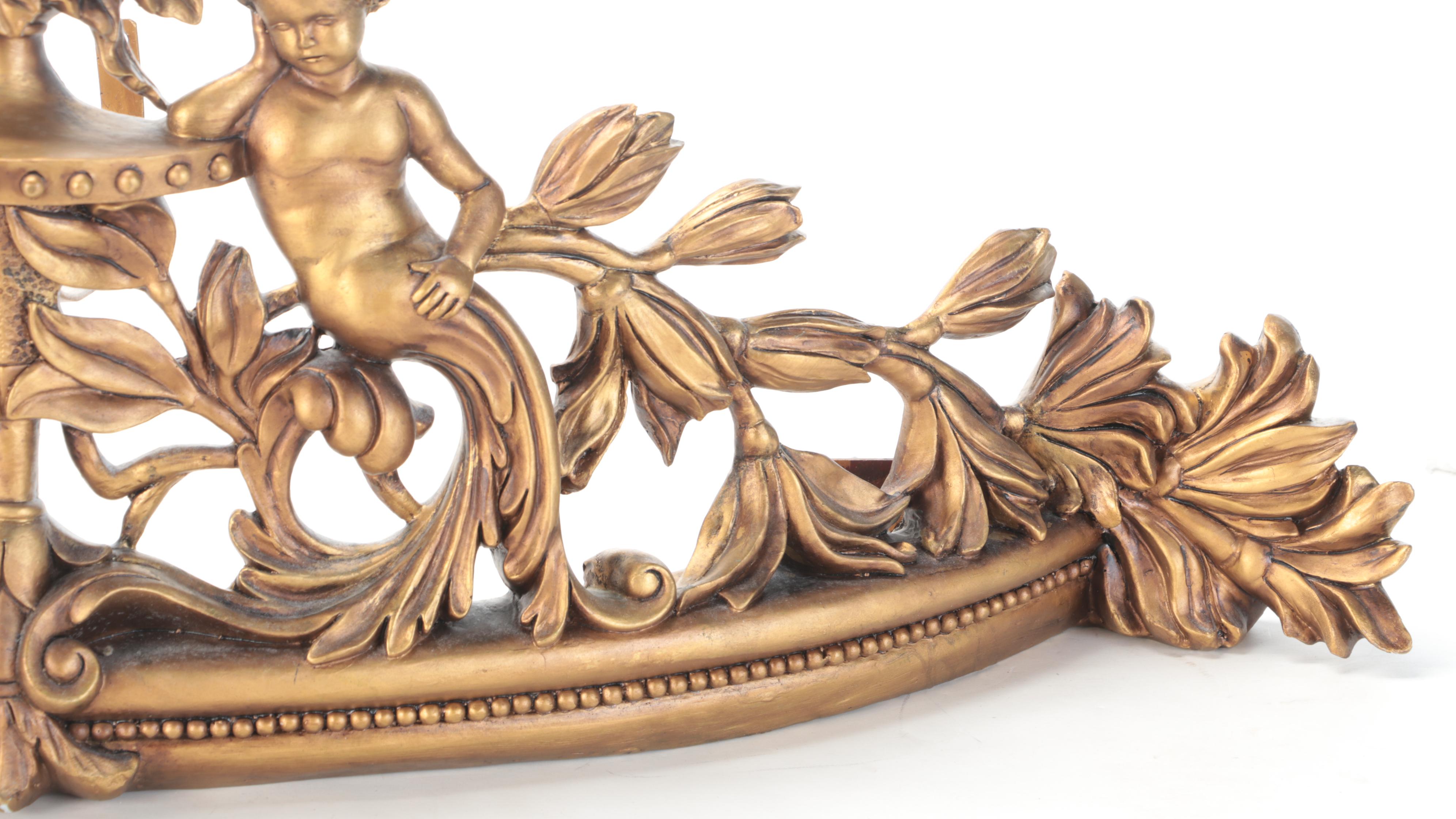 Chrisdon Rococo Style Gilt Resin Cornice