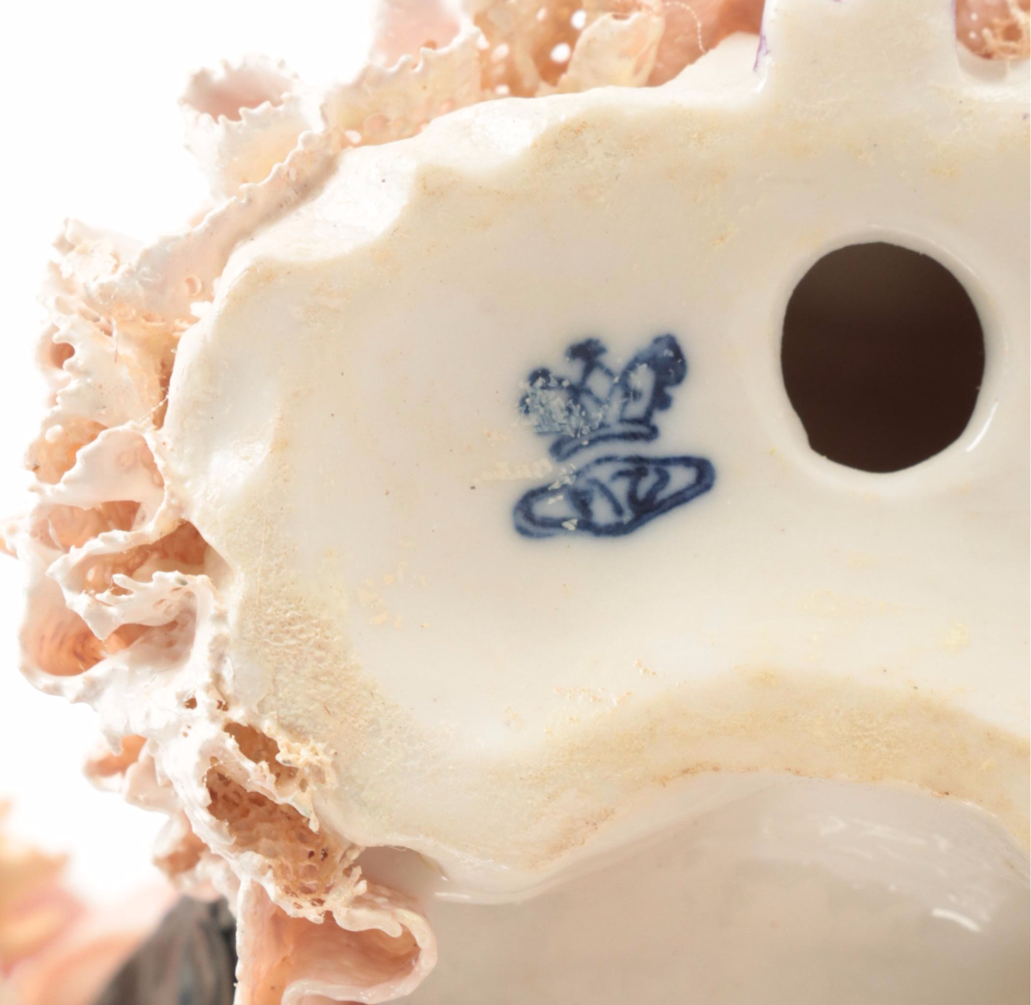 KPM Blanc de Chine with E & A Müller and Other Dresden Lace Figurines