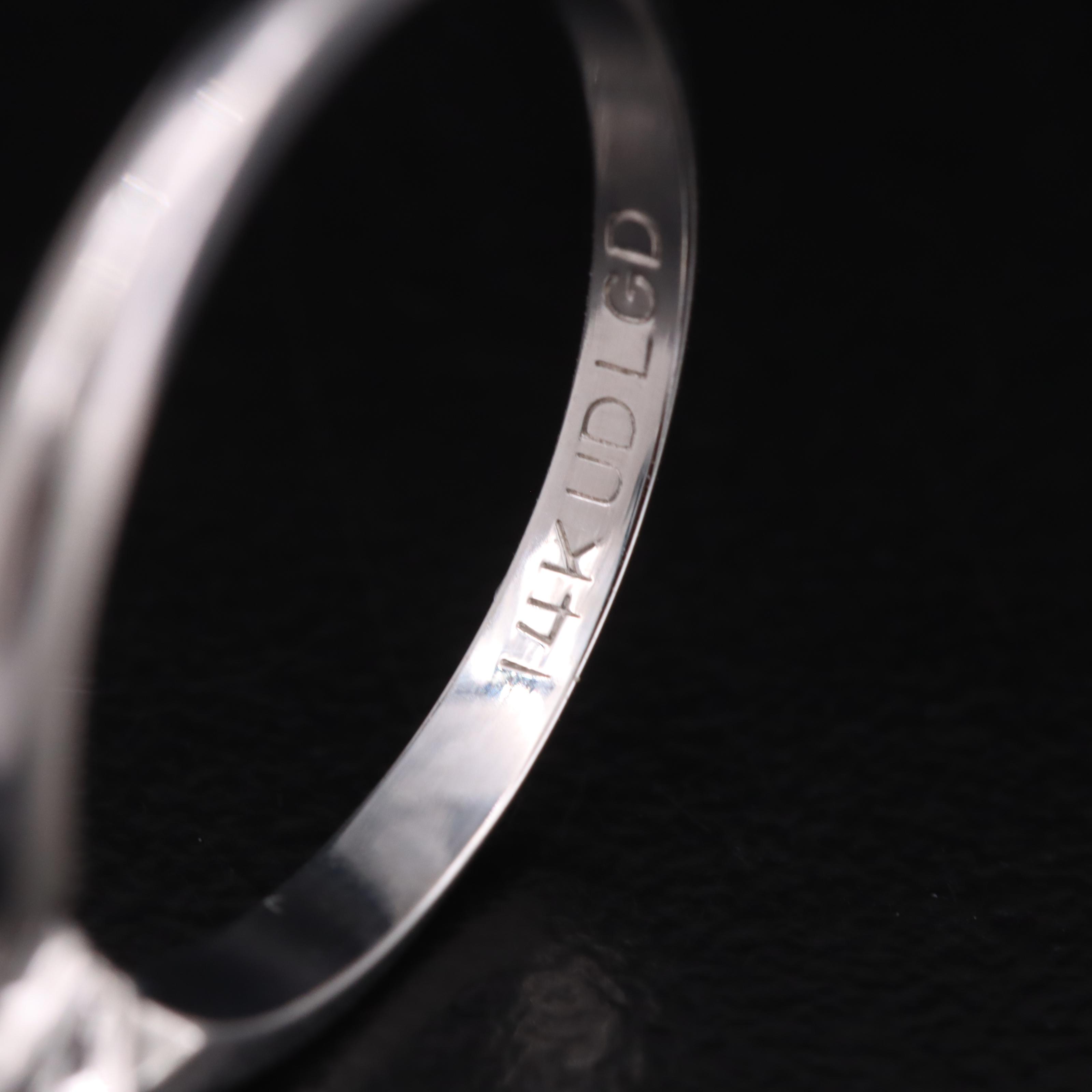 14K 0.98 CT Lab Grown Diamond Solitaire Ring