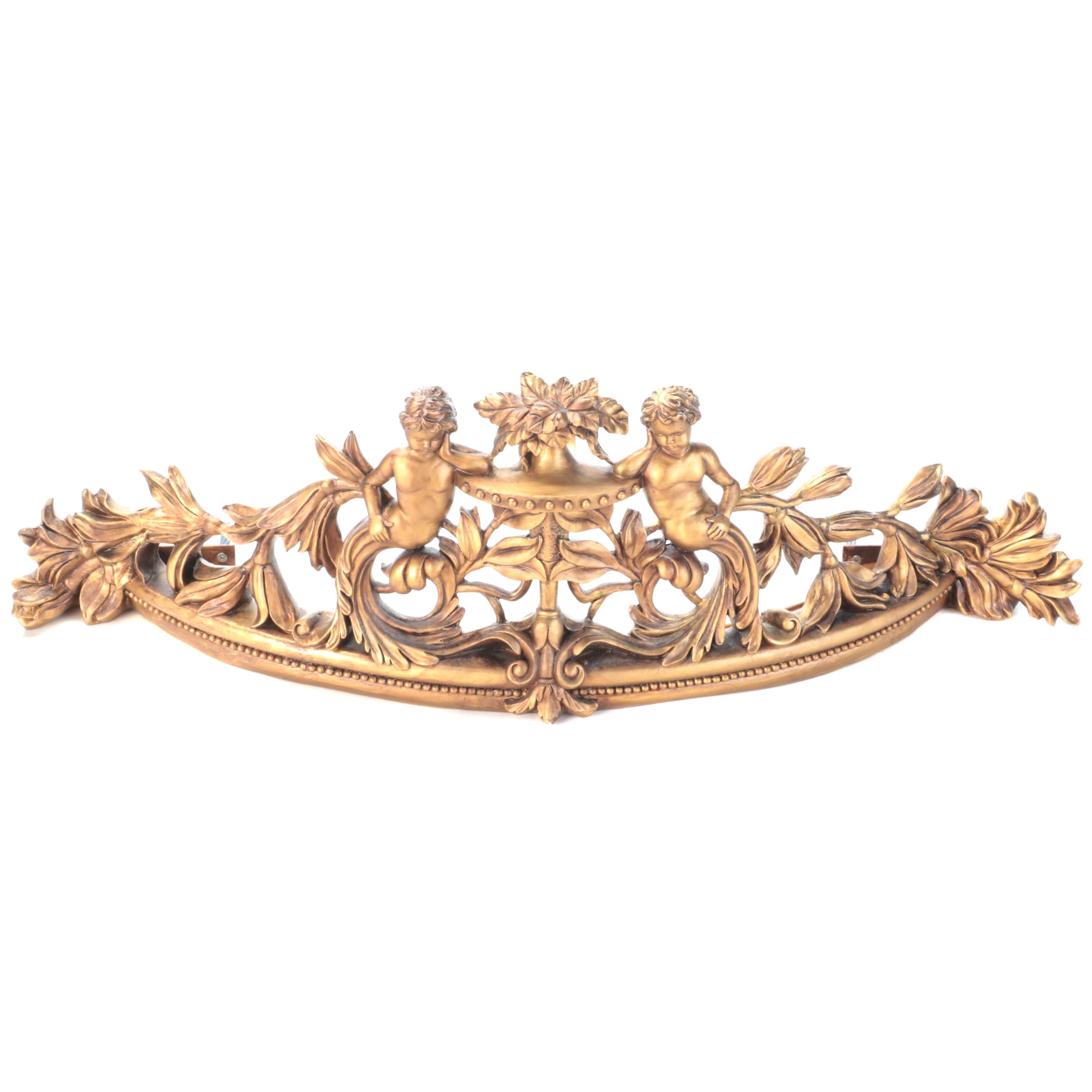 Chrisdon Rococo Style Gilt Resin Cornice