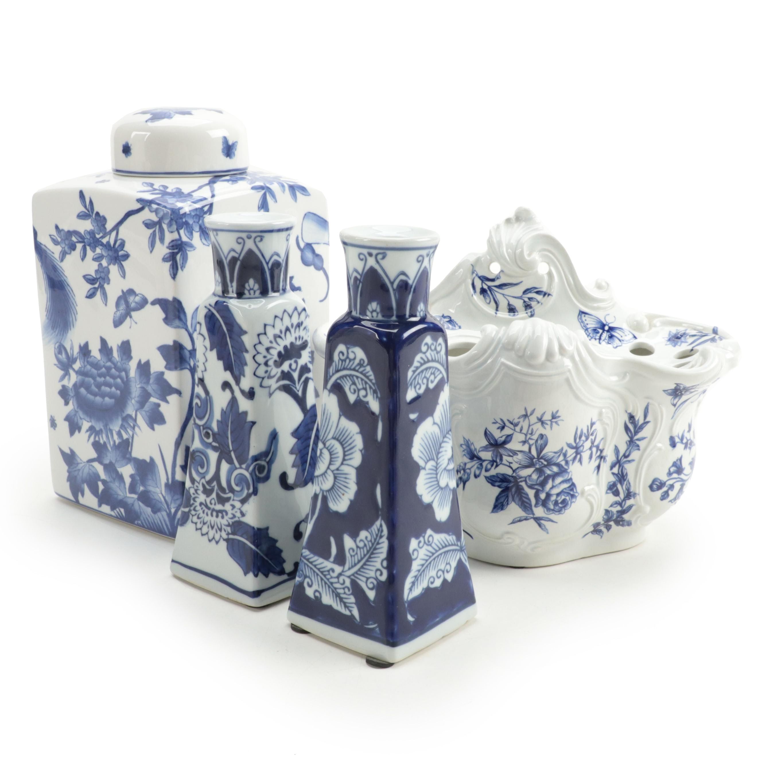 Mottahedeh Williamsburg Restoration Delft Tulipiere and Other Décor