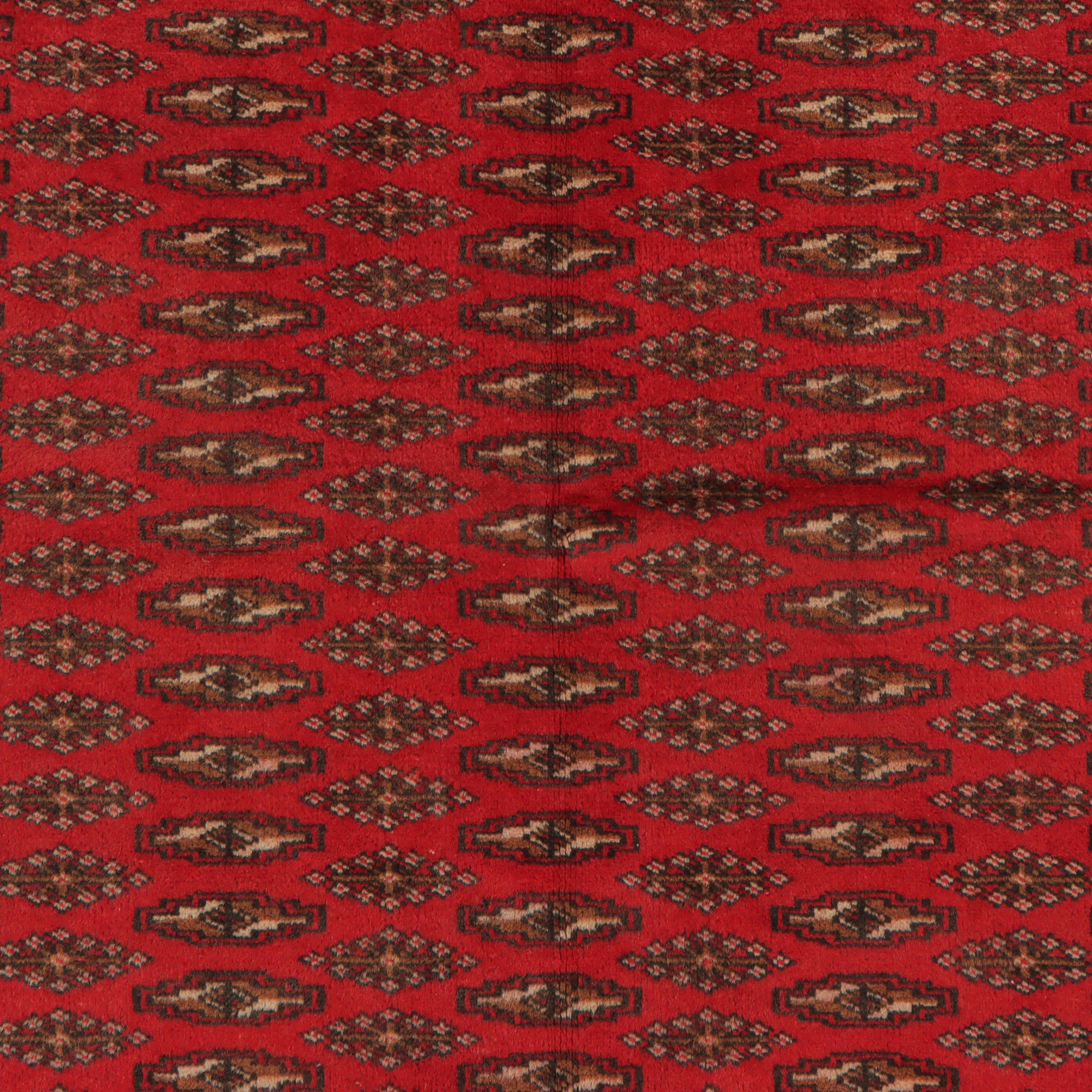 4'4 x 6'8 Hand-Knotted Persian Baluch Area Rug