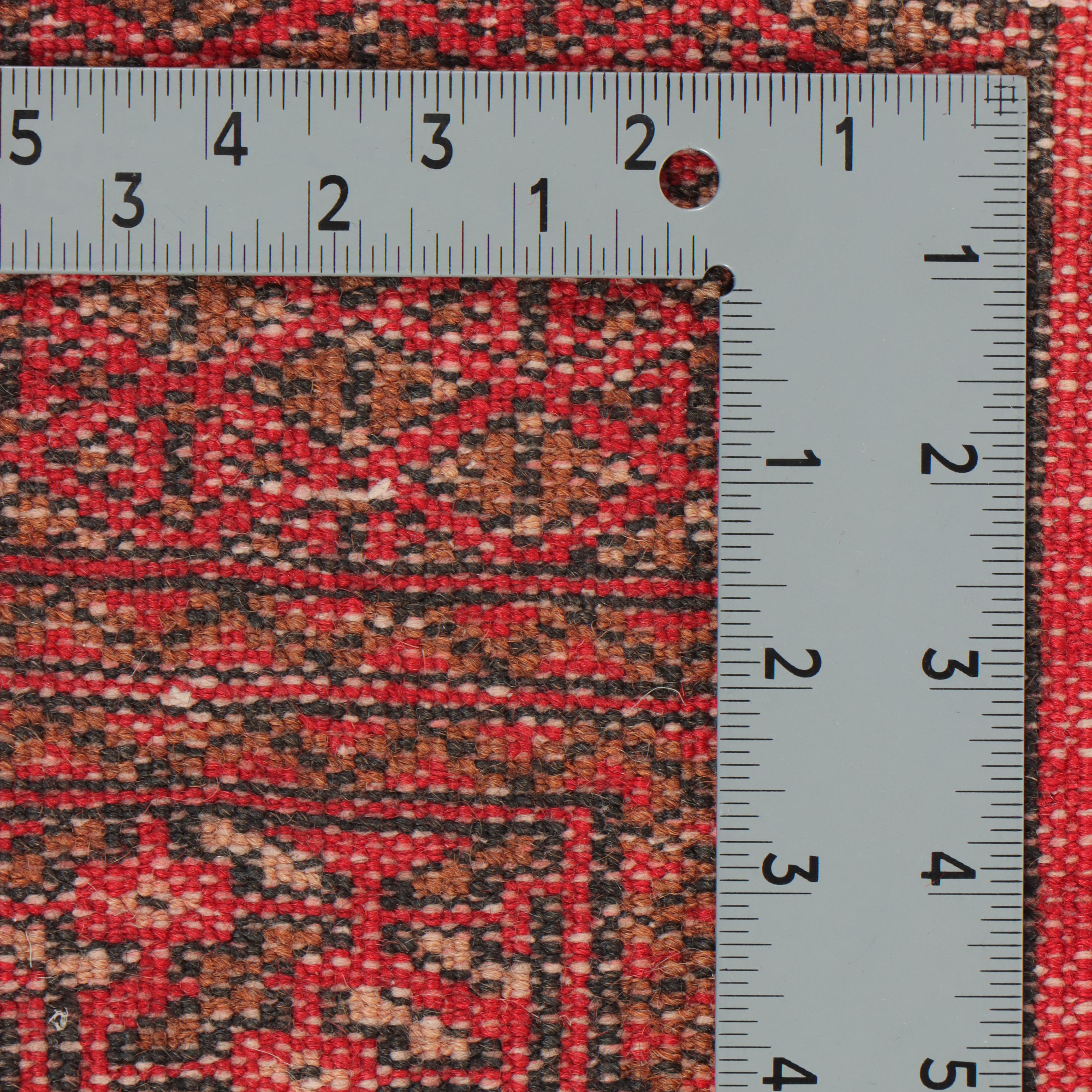 4'4 x 6'8 Hand-Knotted Persian Baluch Area Rug