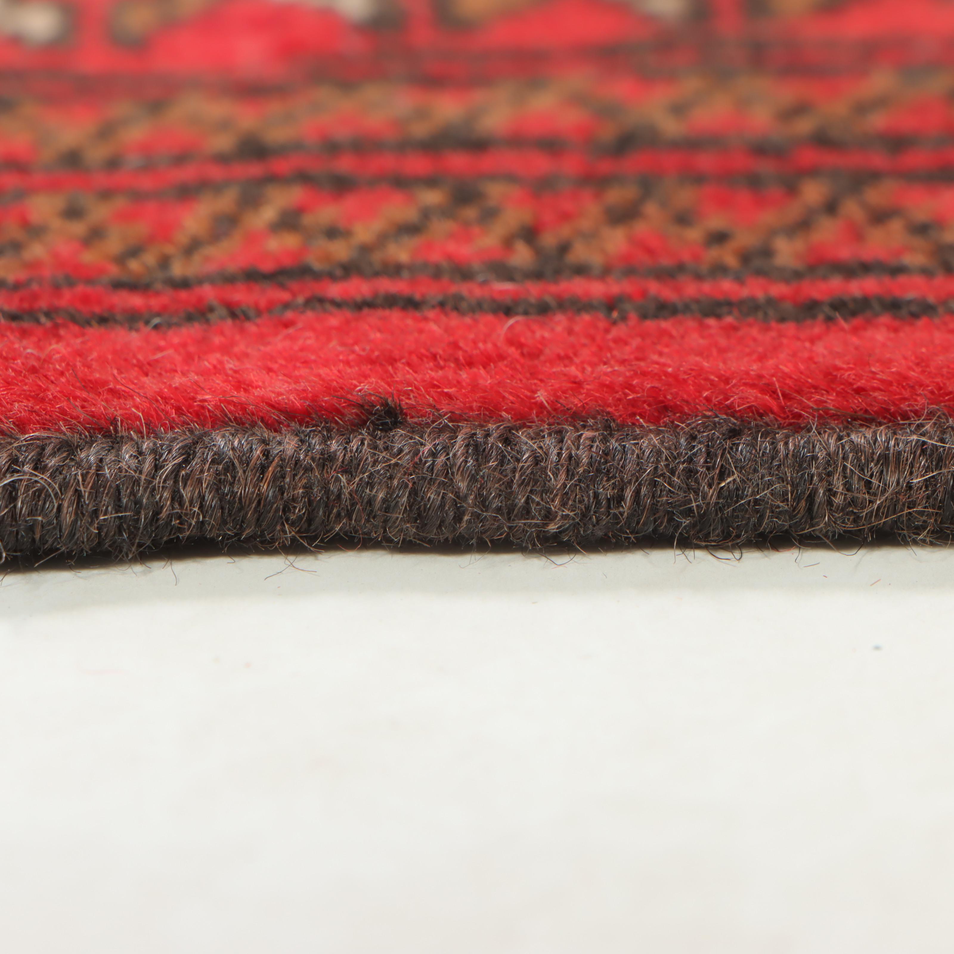 4'4 x 6'8 Hand-Knotted Persian Baluch Area Rug