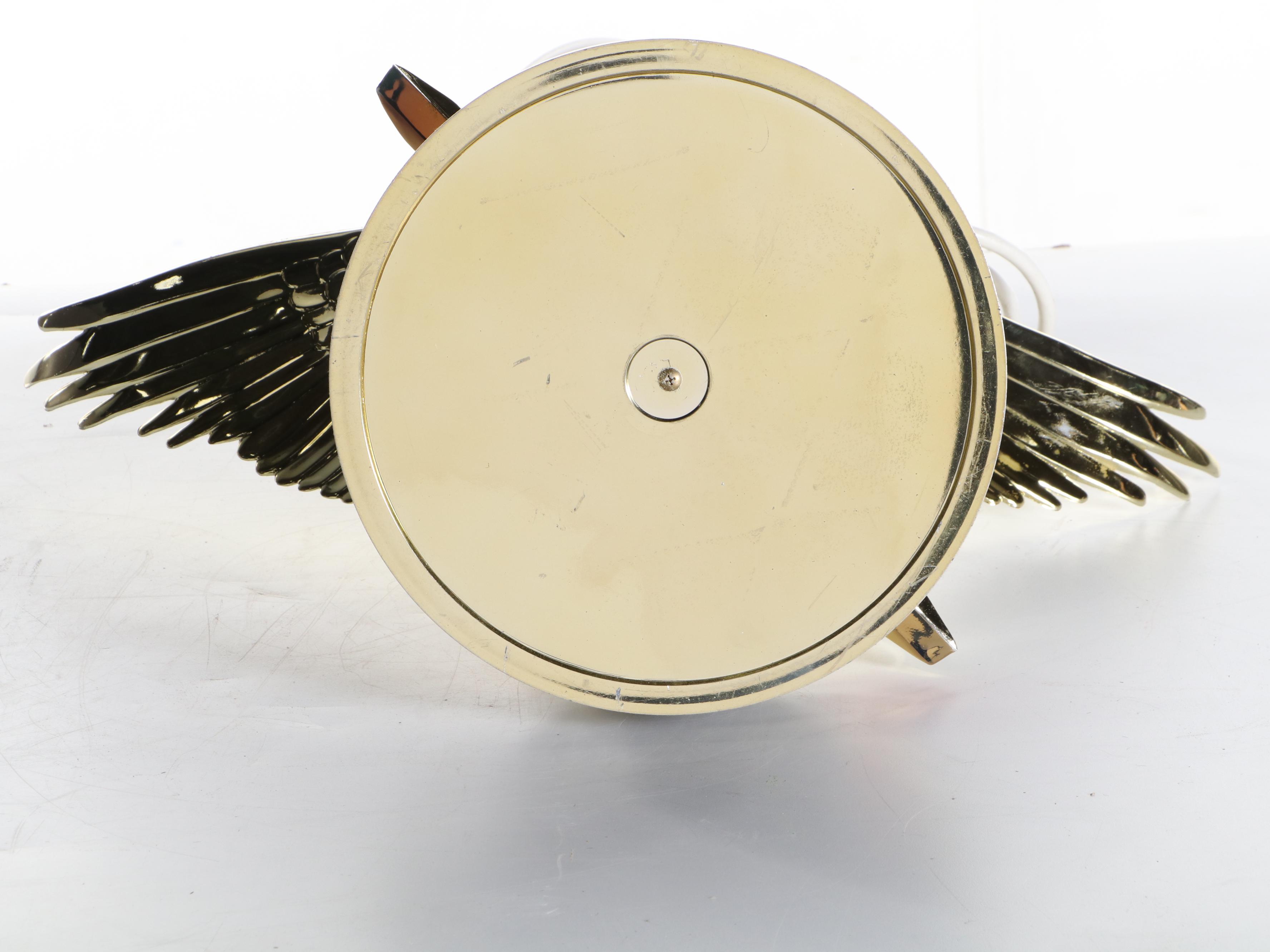 Anheuser-Busch Michelob Ultra Rotating Eagle Bar Ceiling Lamp, Late 20th C.