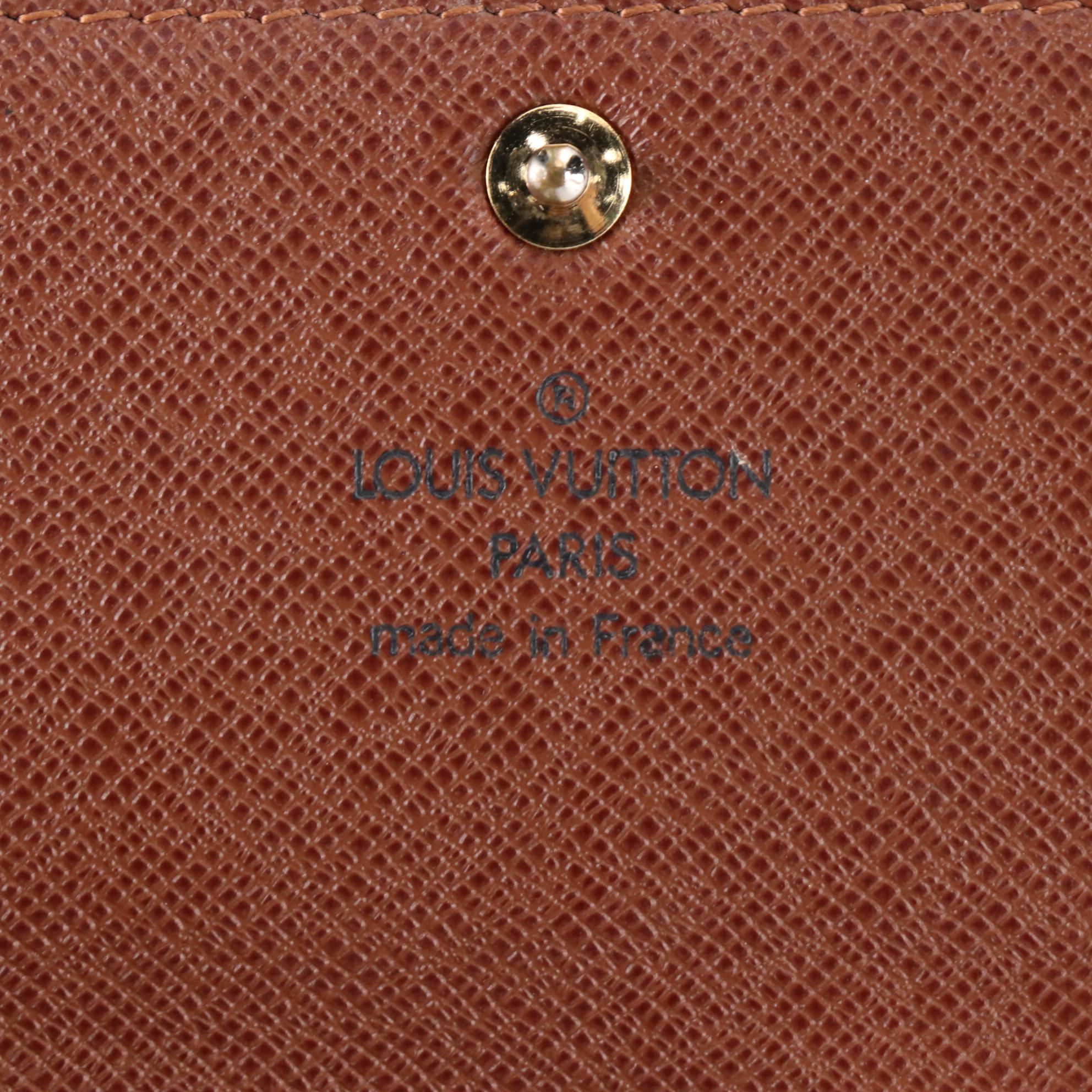 Louis Vuitton Sarah Wallet in Monogram Canvas