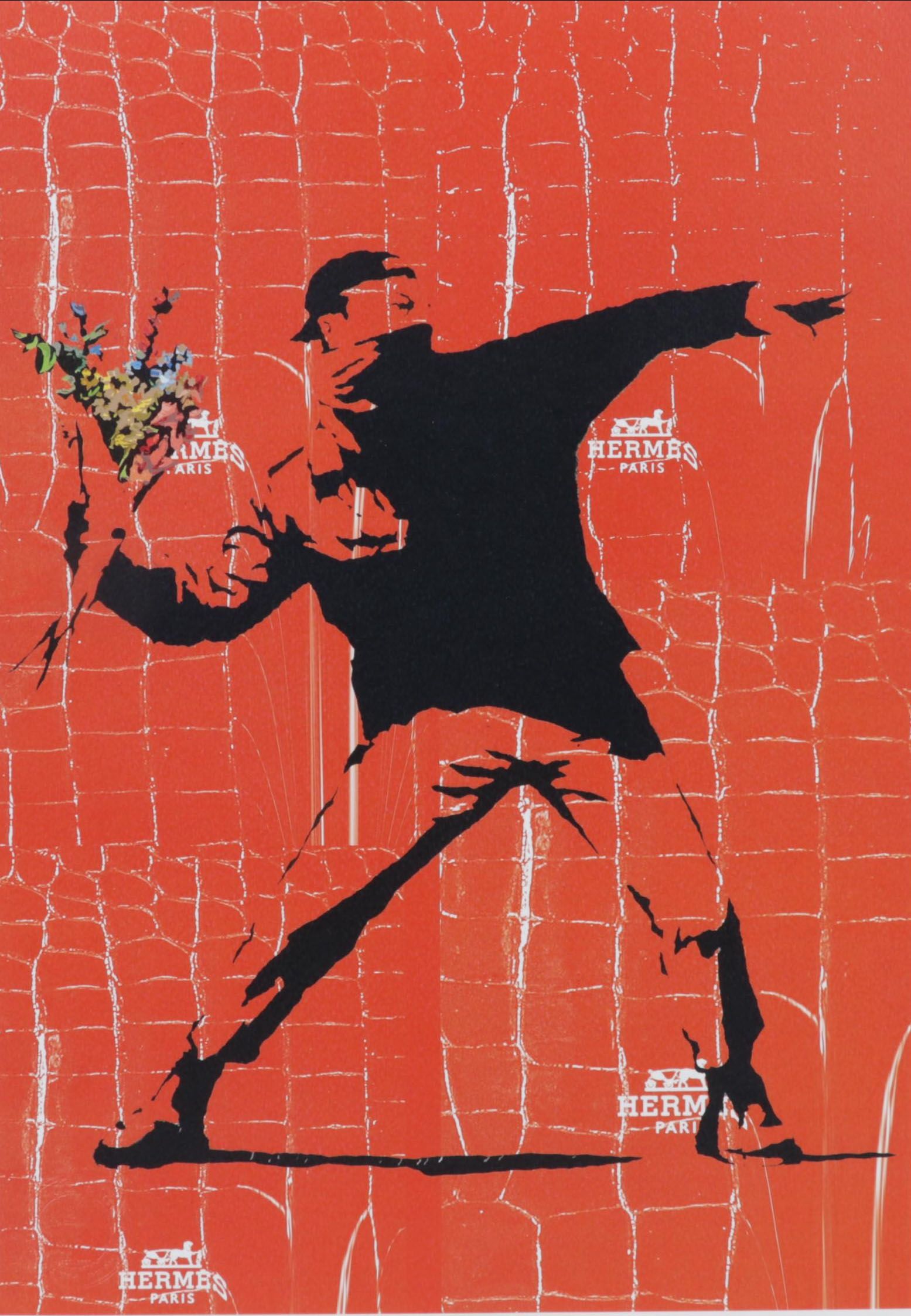 Death NYC Pop Art Graphic Print Homage To Banksy, 2020