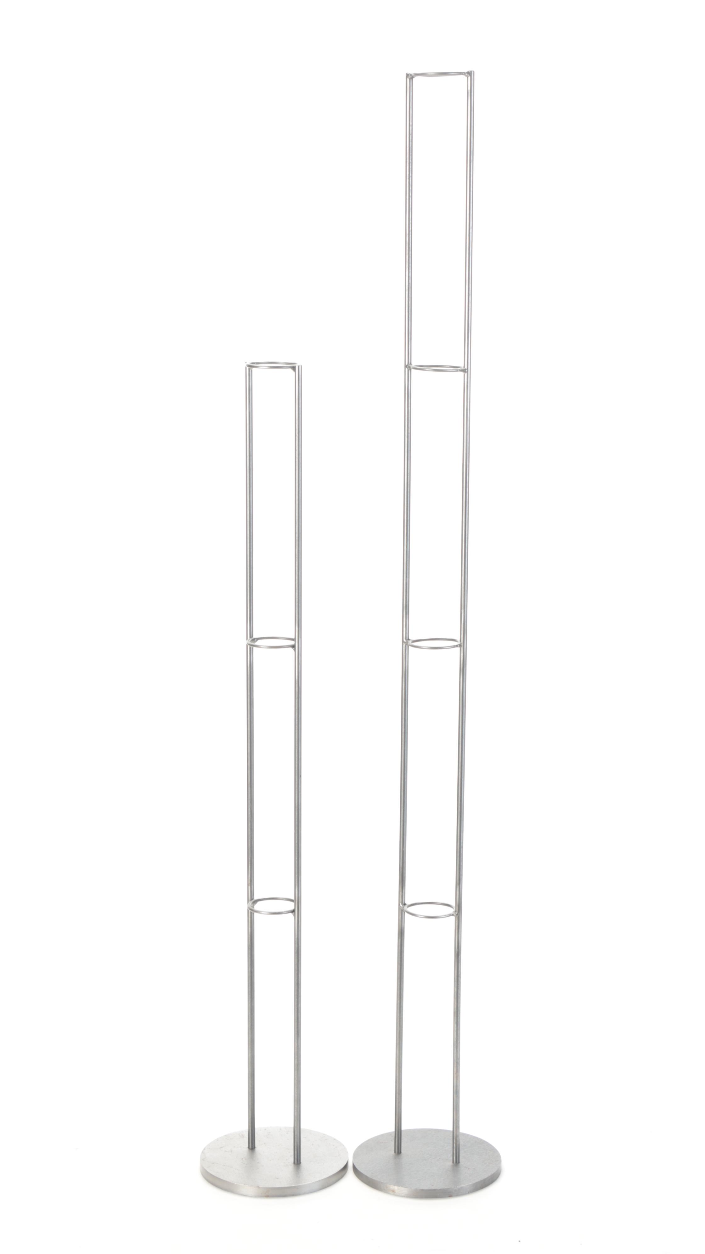 Floor Standing Copper and Metal Candle Holders