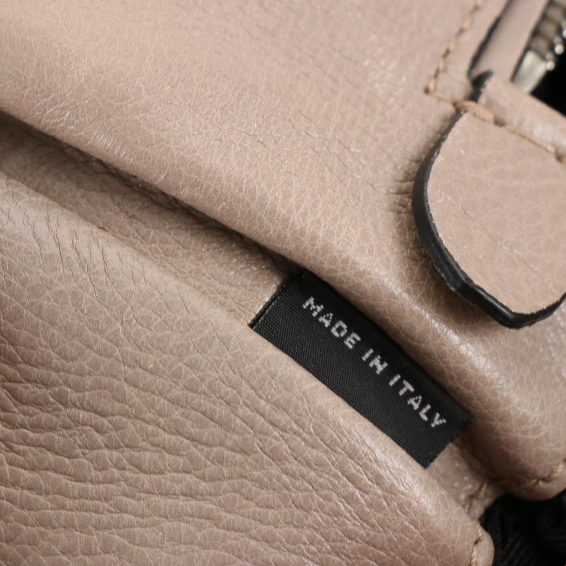 Prada Twin Pocket Tote in Calfskin Leather