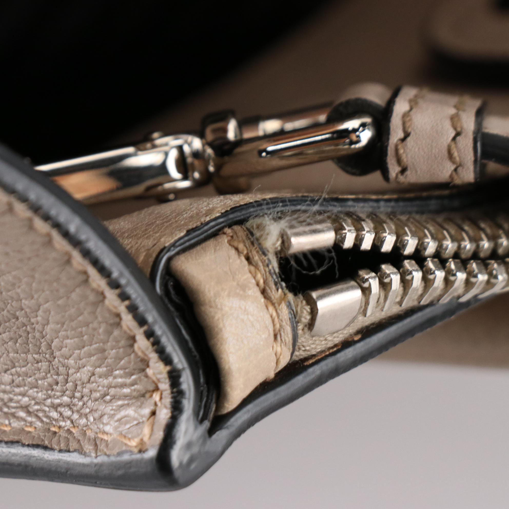 Prada Twin Pocket Tote in Calfskin Leather