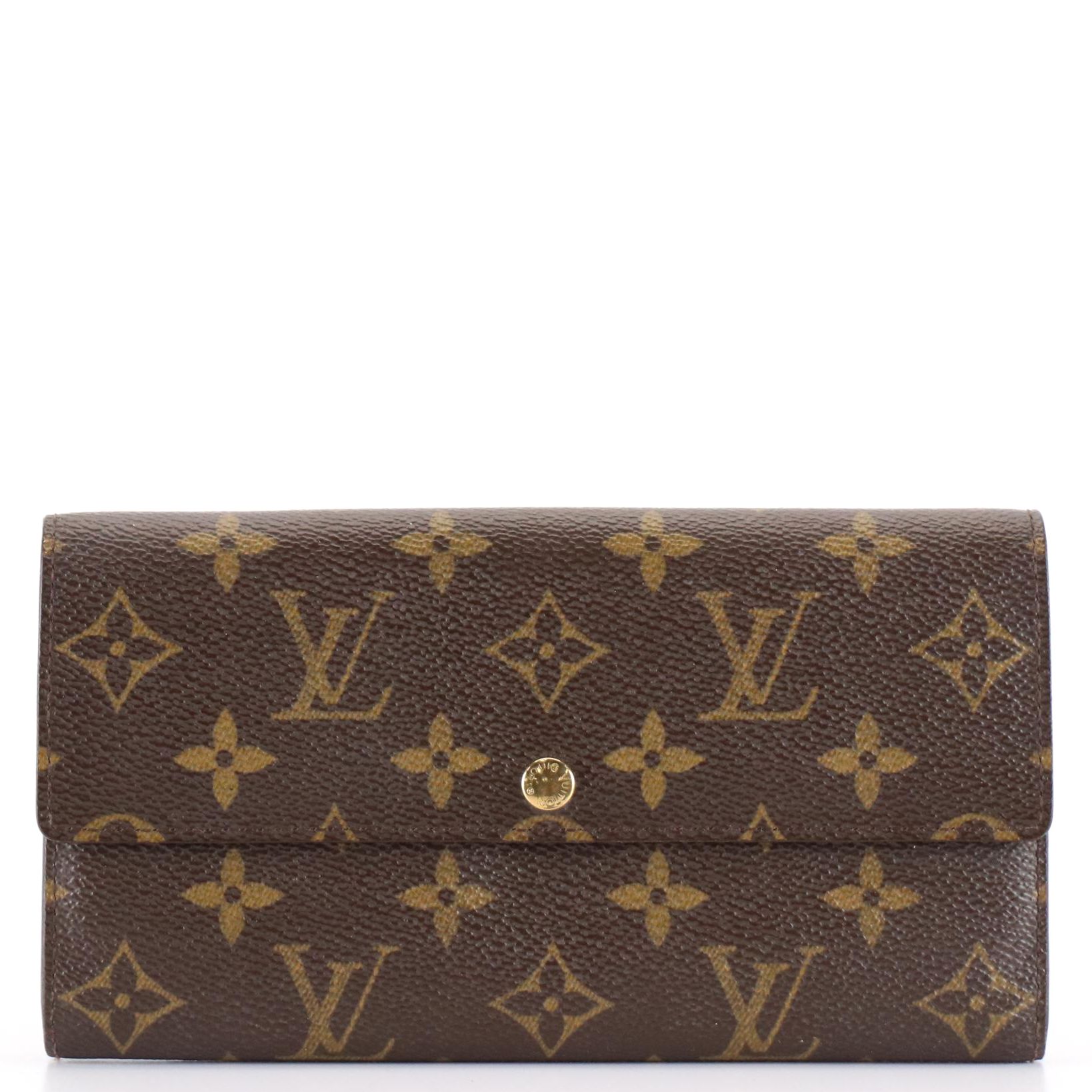 Louis Vuitton Sarah Wallet in Monogram Canvas