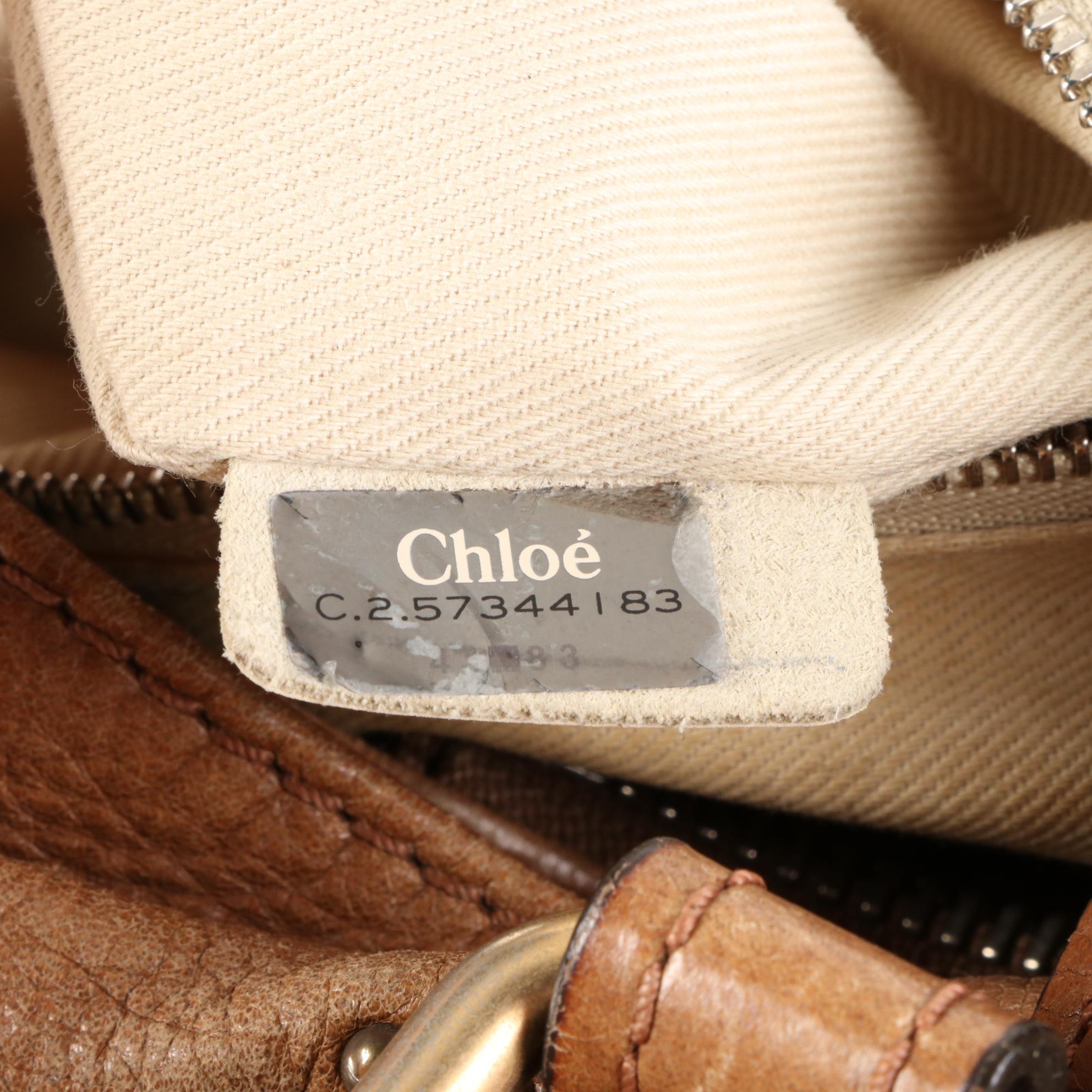 Chloé Paddington Medium Satchel Bag in Grain Leather