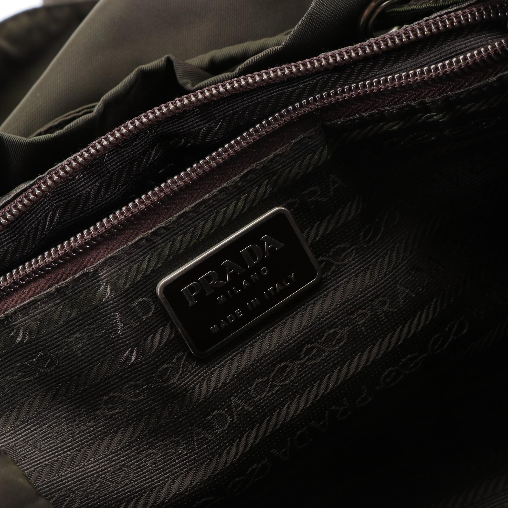 Prada Backpack in Nylon and Leather