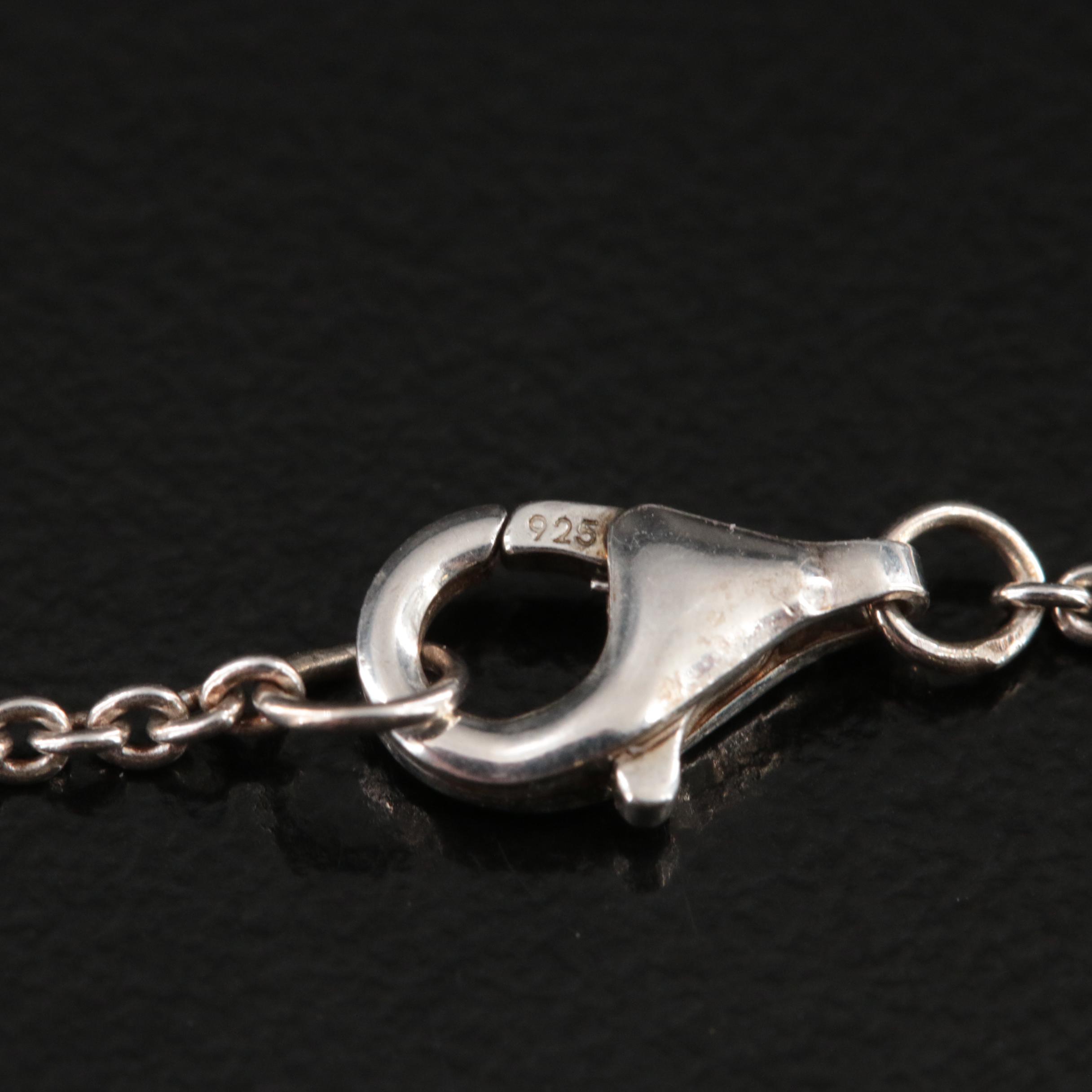 Sterling Cubic Zirconia Necklace