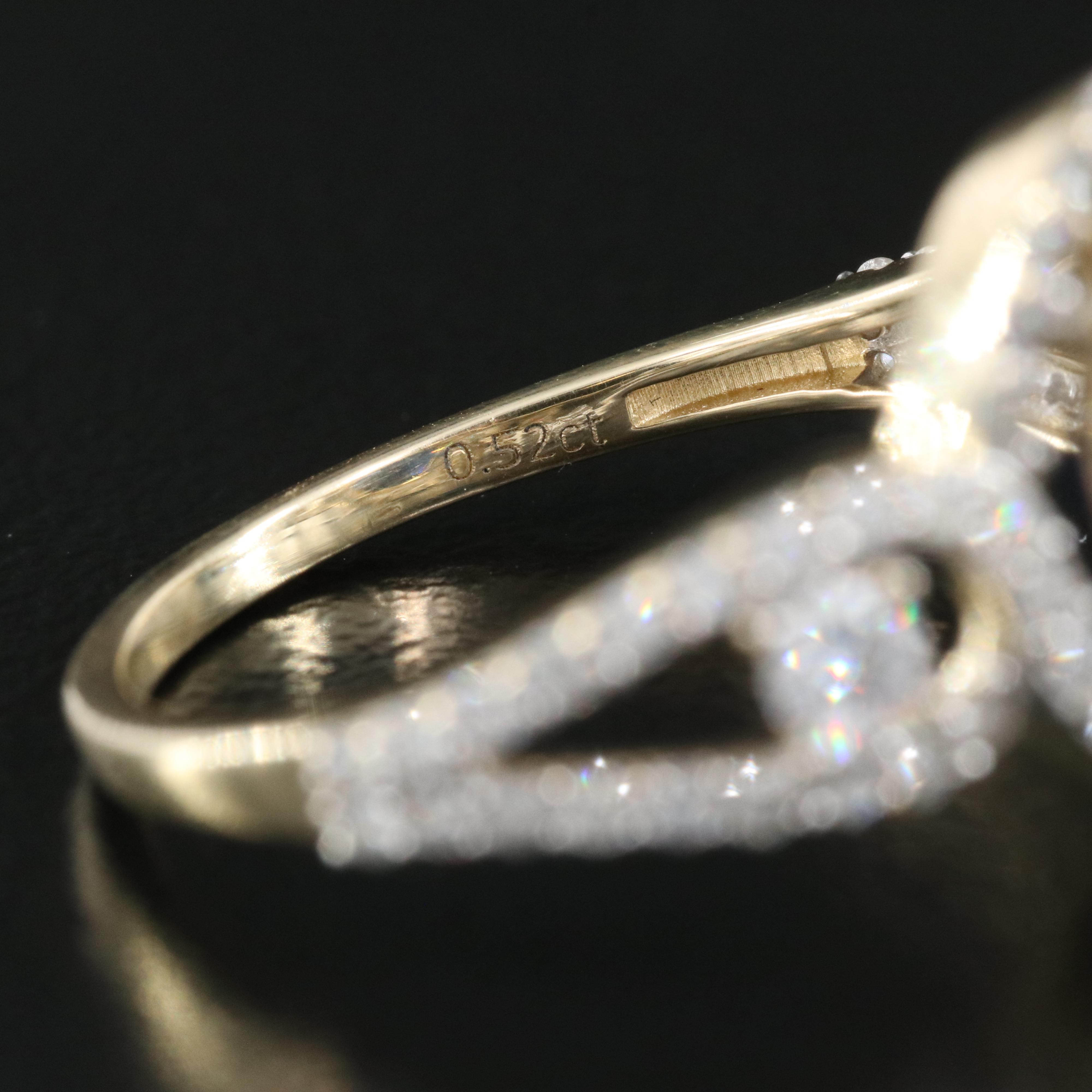 14K 3.33 CT Sapphire and Diamond Ring