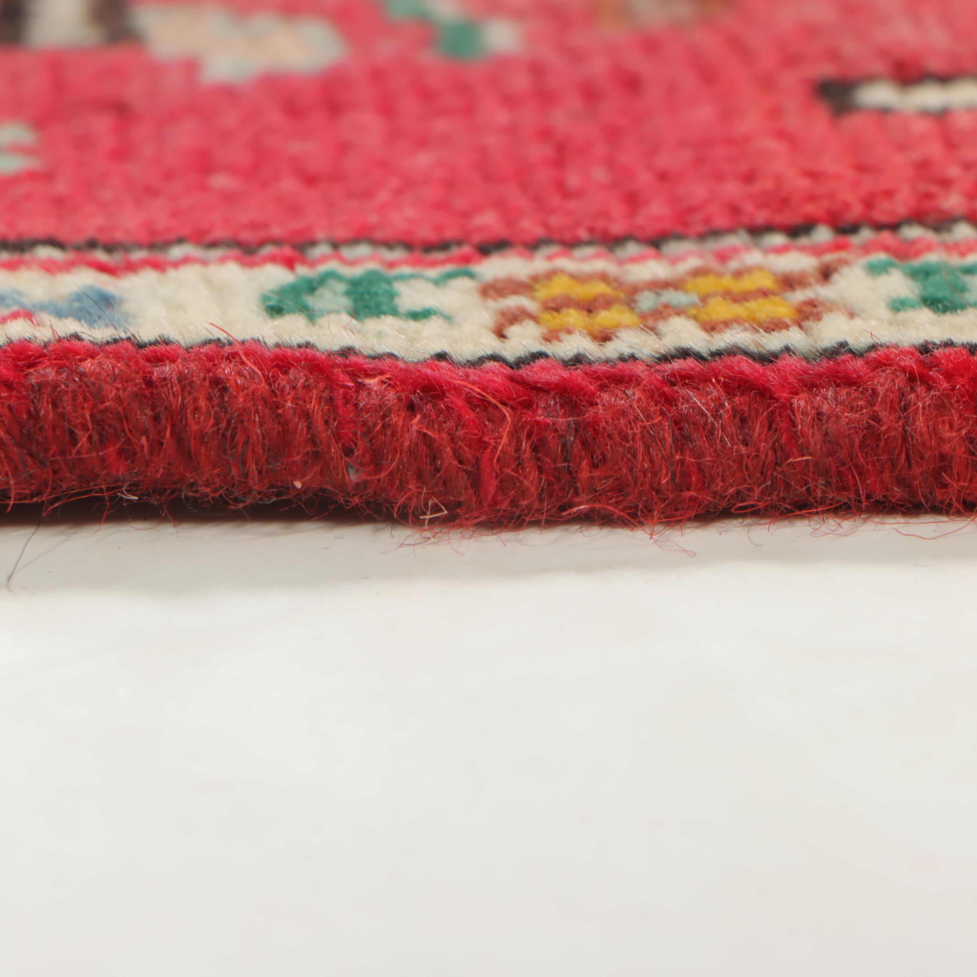 2'1 x 4'11 Hand-Knotted Persian Kurdish Accent Rug