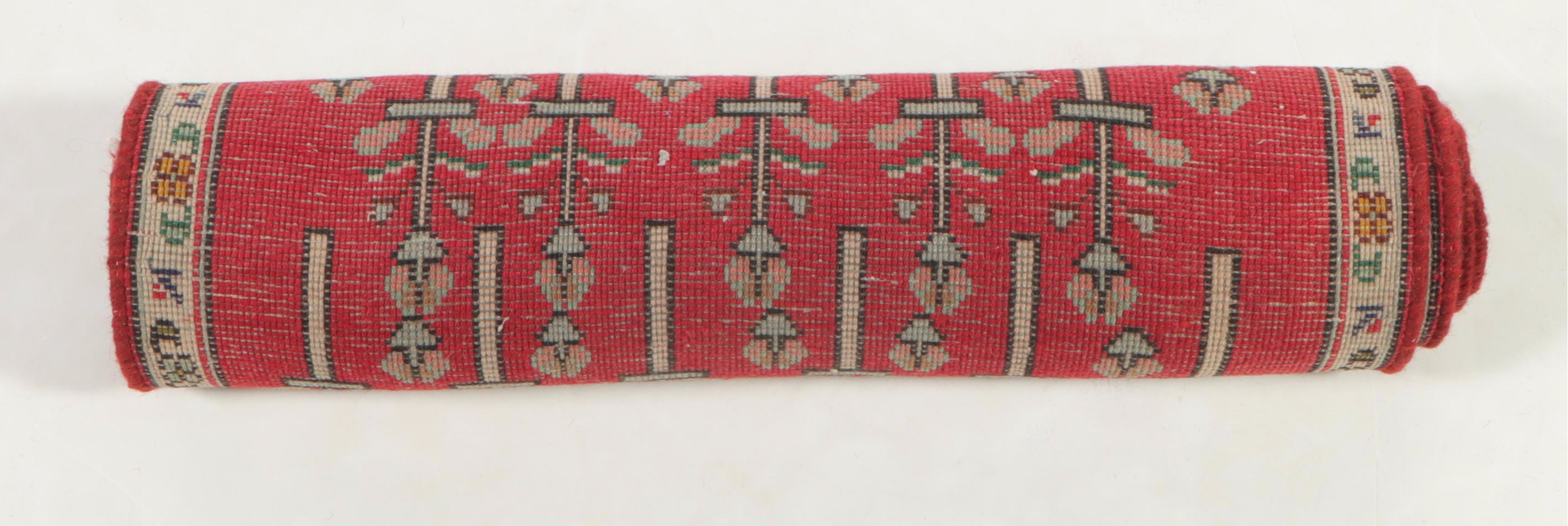 2'1 x 4'11 Hand-Knotted Persian Kurdish Accent Rug