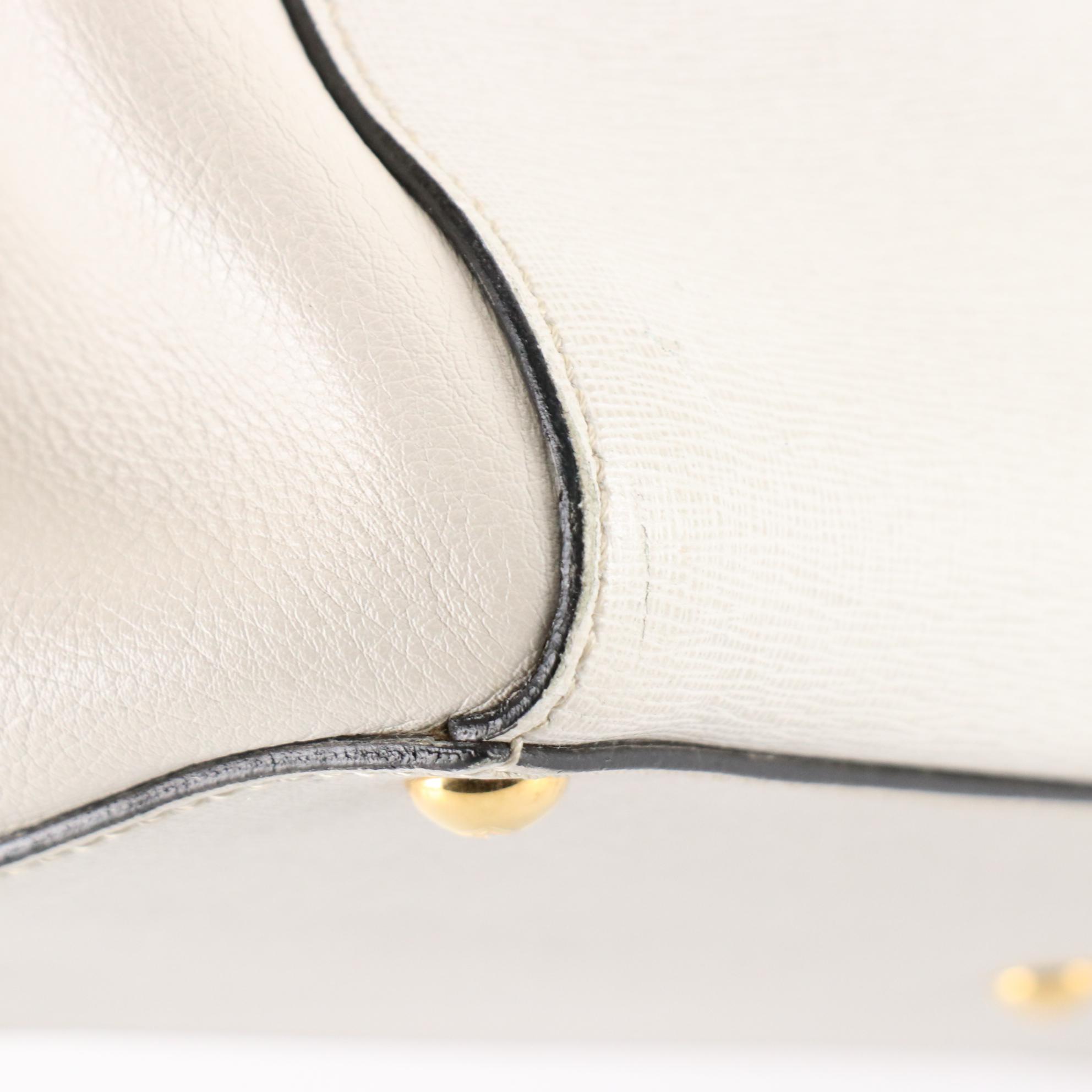 Fendi Medium 2Jours Bag in Cross Grain Textured and Grain Leather