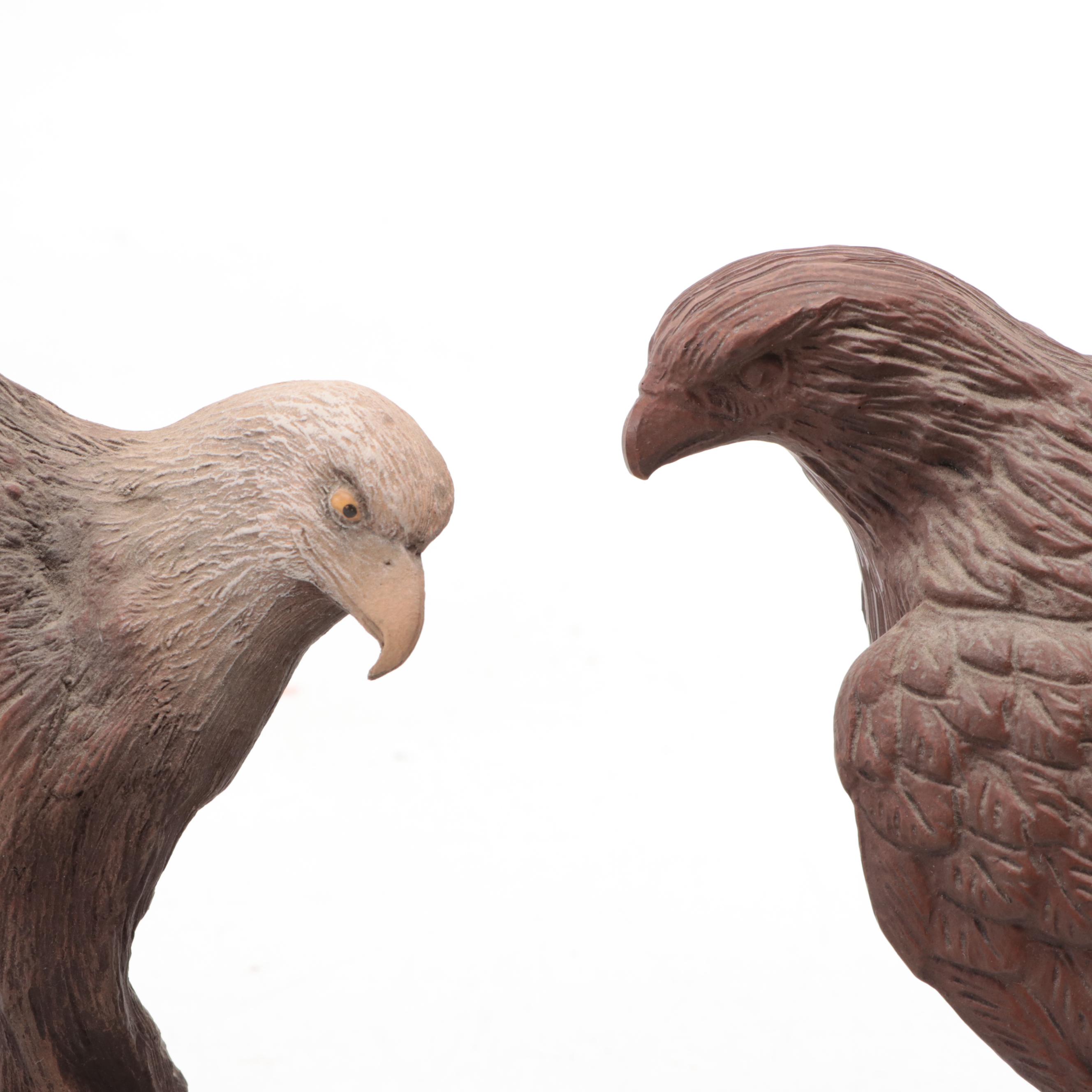 Red Mill Eagle Figurine with Other Figurines