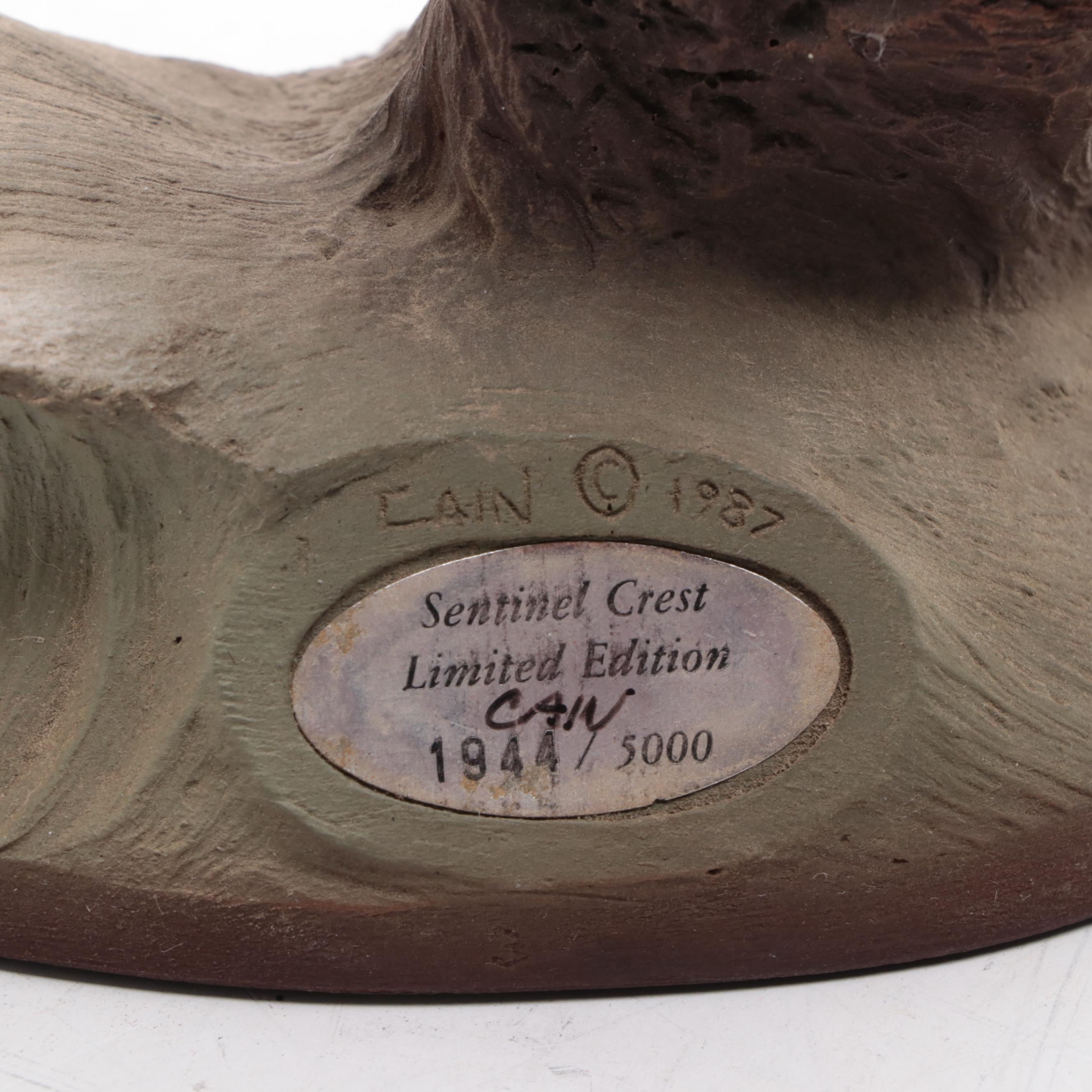 Red Mill Eagle Figurine with Other Figurines