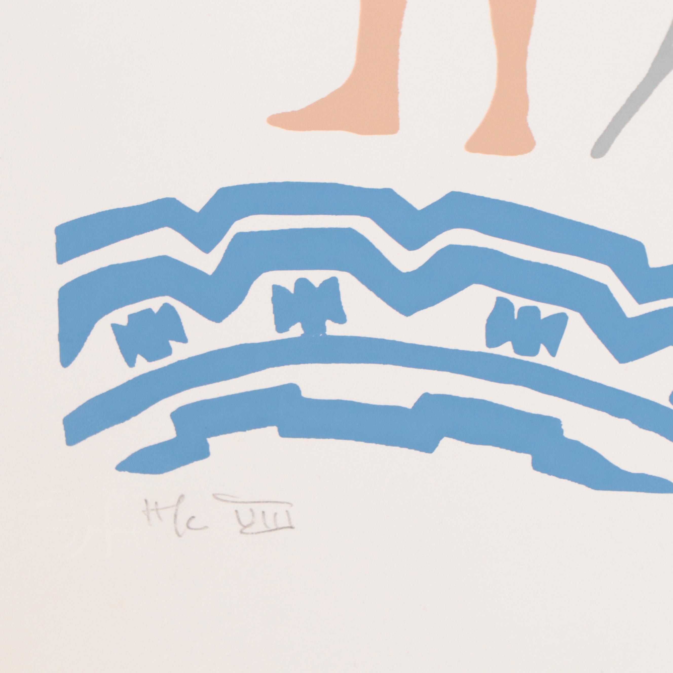 Lorna Massie Serigraph of Musicans