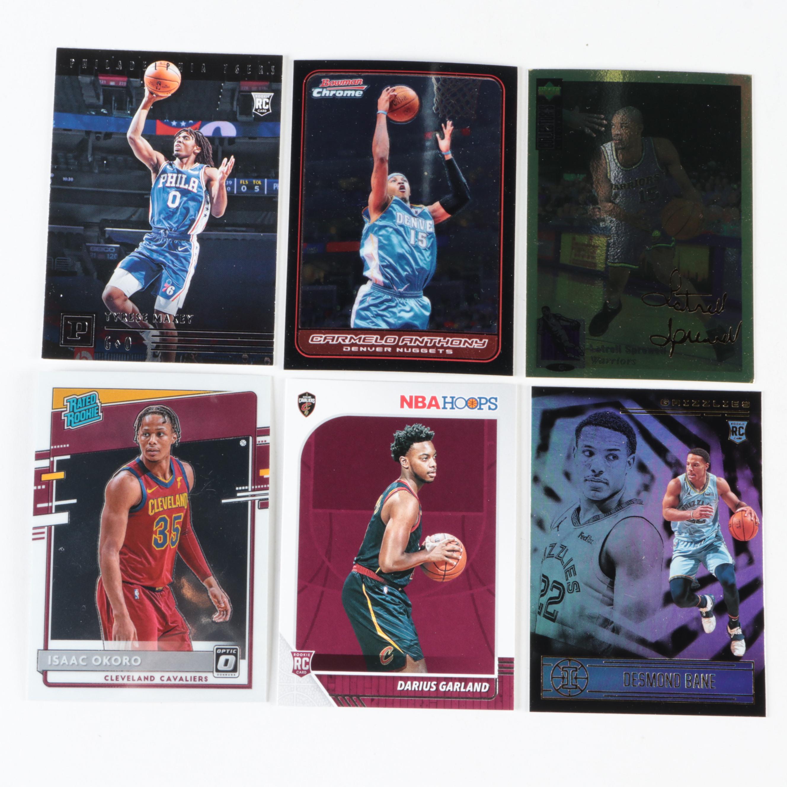 Panini, More Basketball Cards with Bryant, More Rookies, Curry, 1990s–2020s