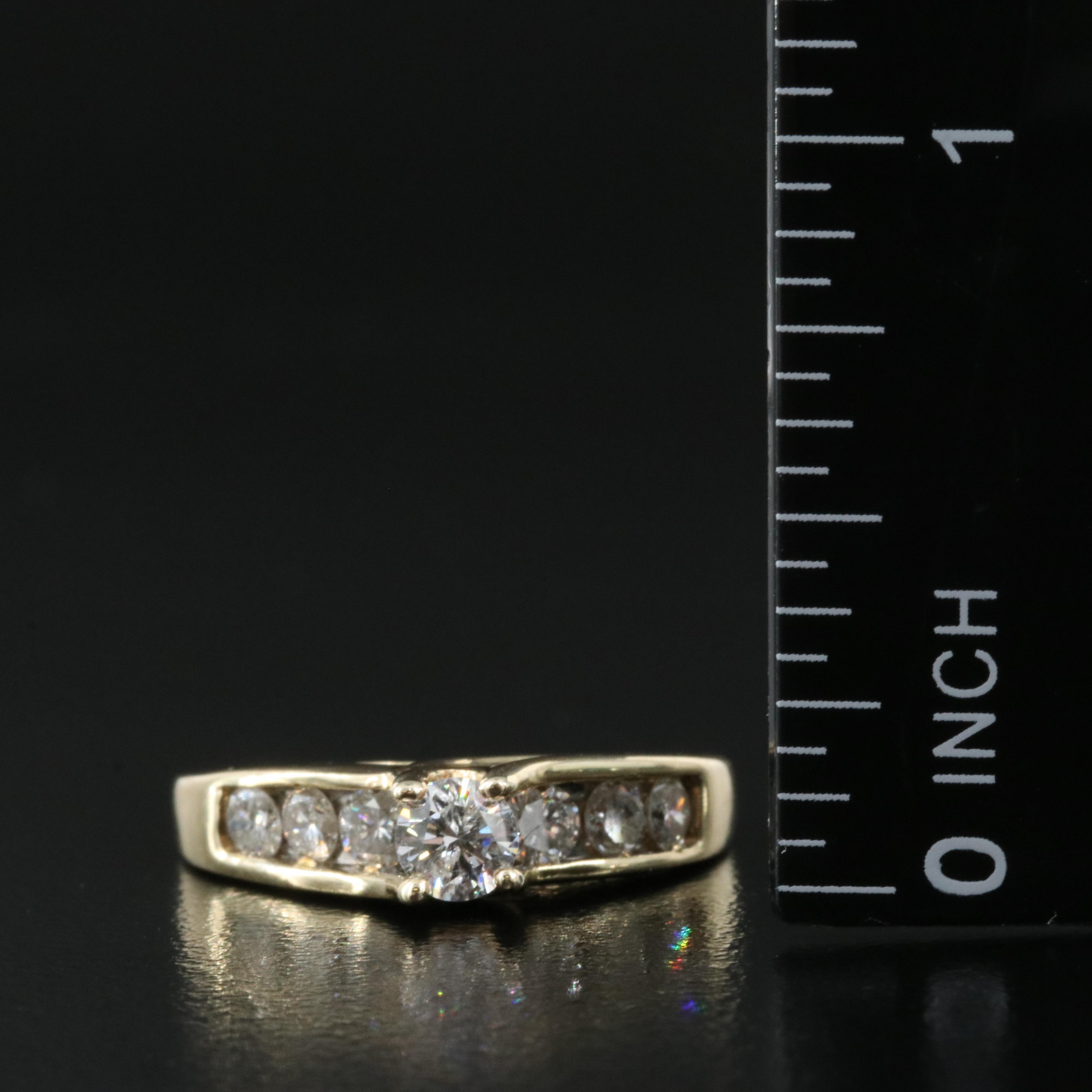 14K 0.93 CTW Diamond Ring