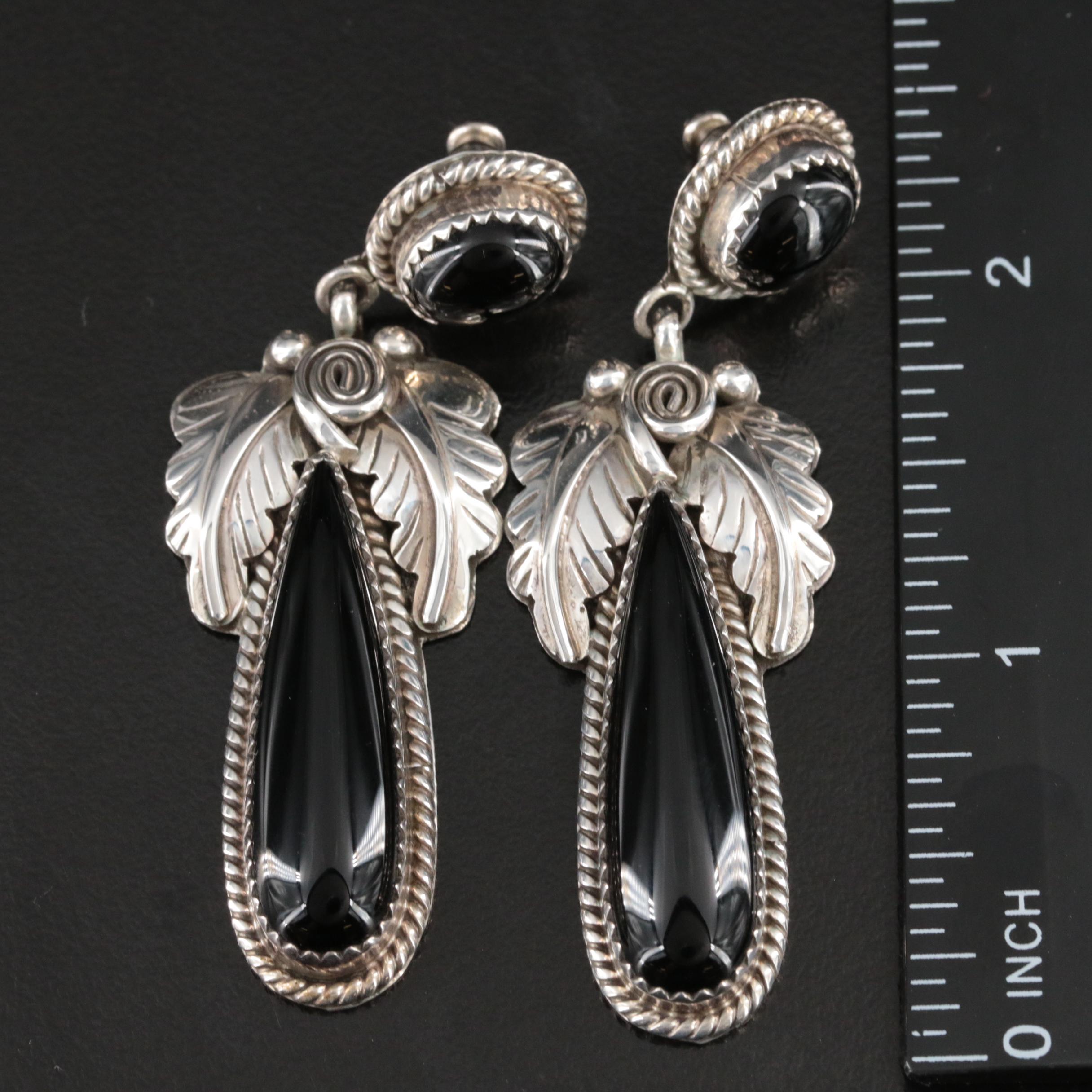 Chris Charley and Angeline Miller Navajo Diné Featured in Sterling Jewelry