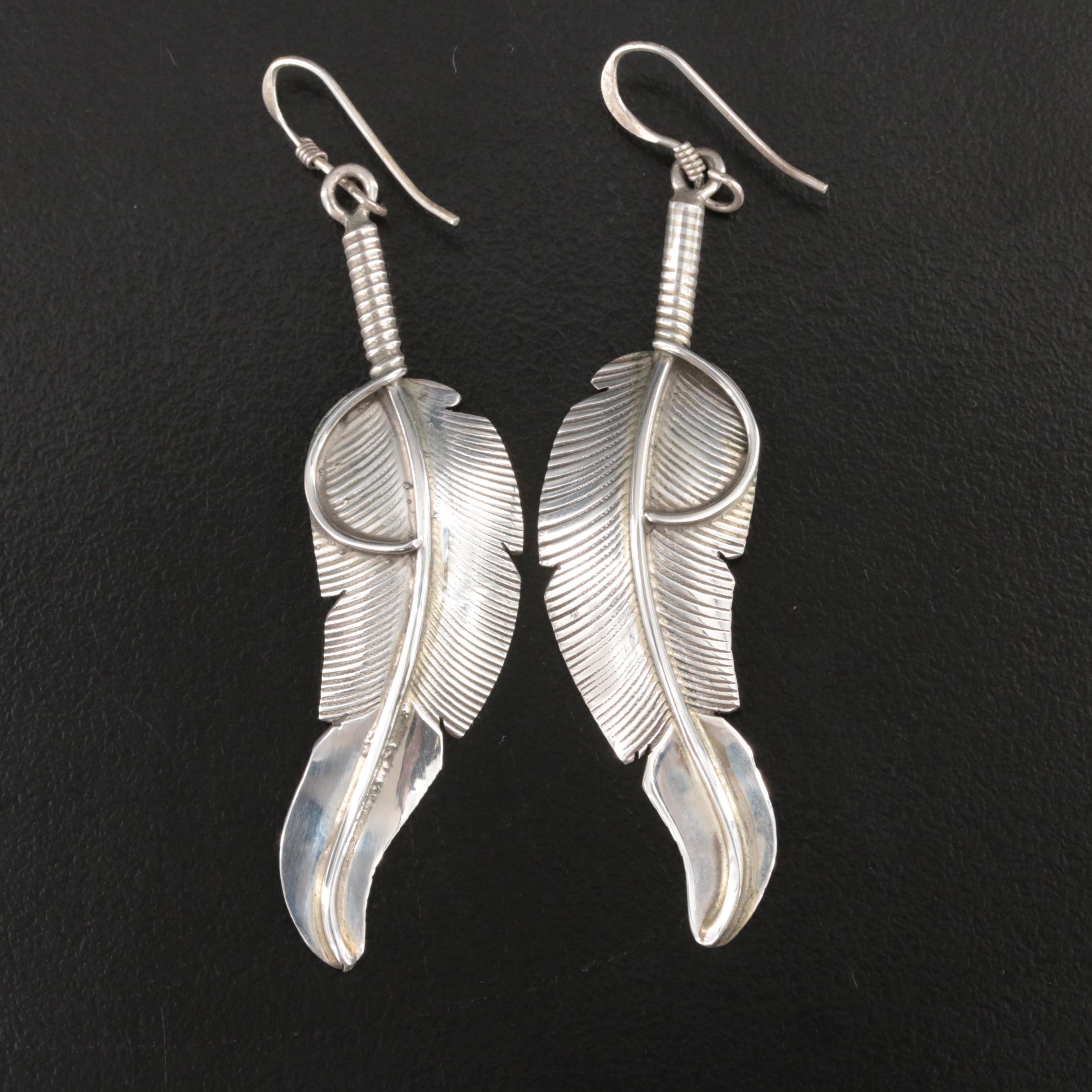 Chris Charley and Angeline Miller Navajo Diné Featured in Sterling Jewelry